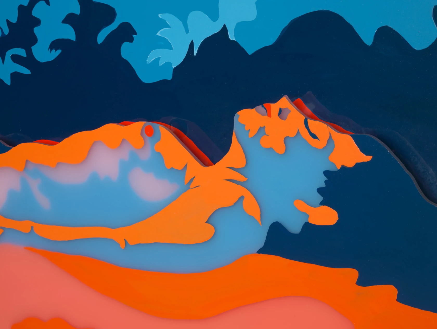 Evelyne Axell L'Herbe Folle (The Mad Forest), 1972