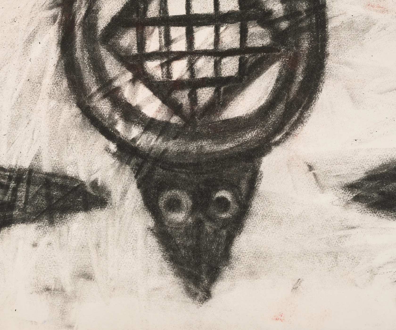 Jaune Quick-to-See Smith, Plateau Pictograph Study #1, 1996