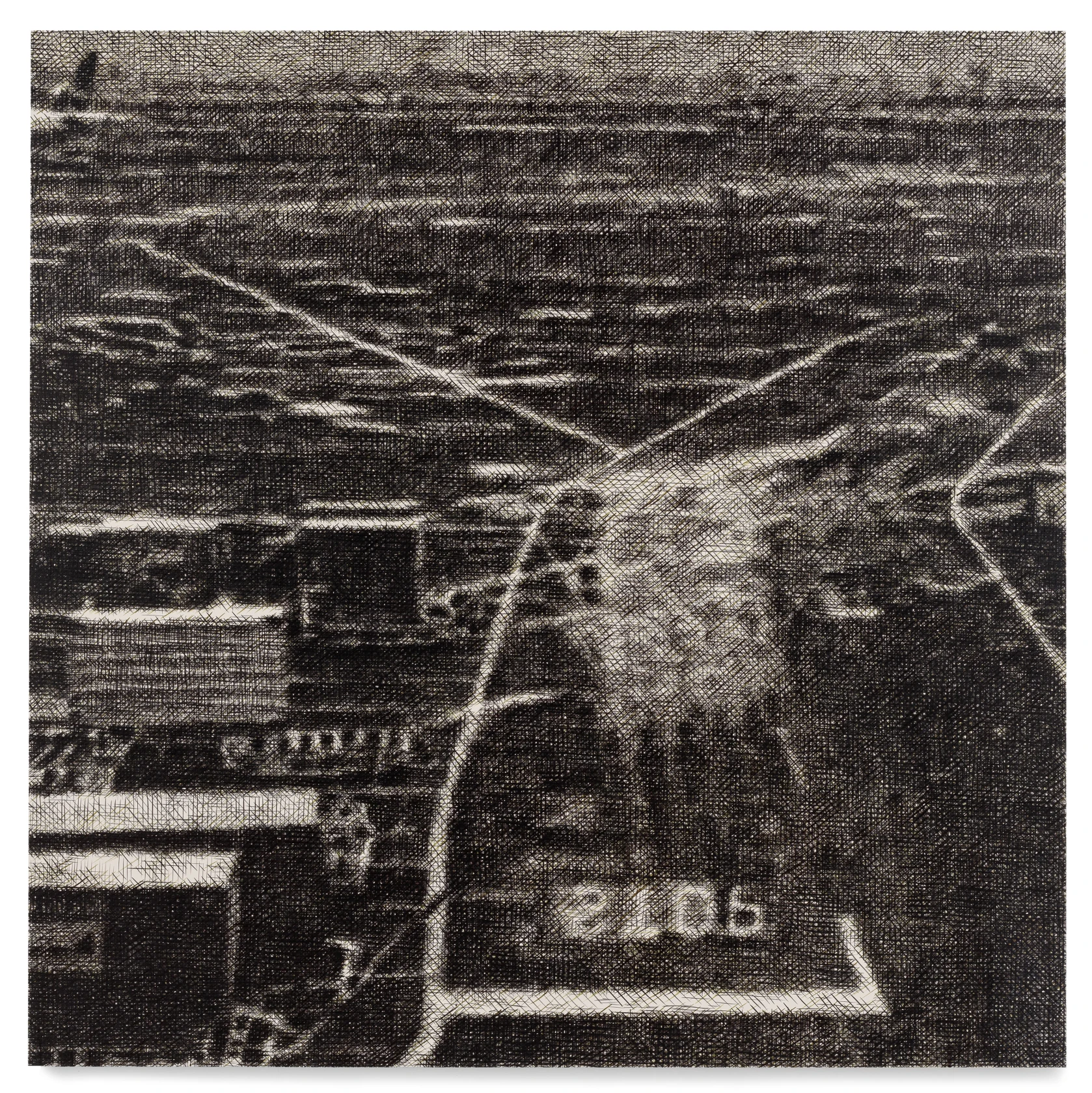 Wayne Gonzales, Tarmac, JFK, New York City, 2015