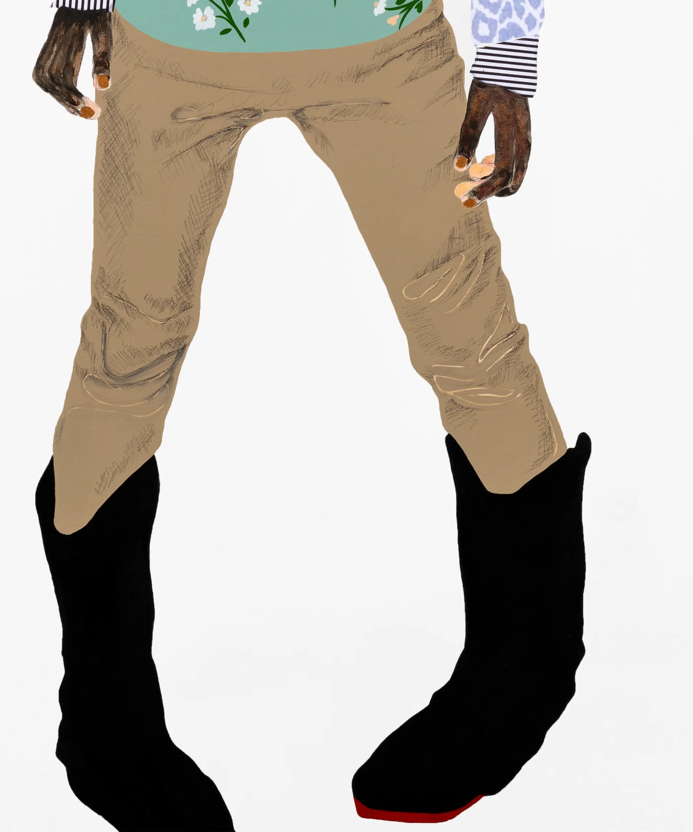 Deborah Roberts Mud pie, 2022