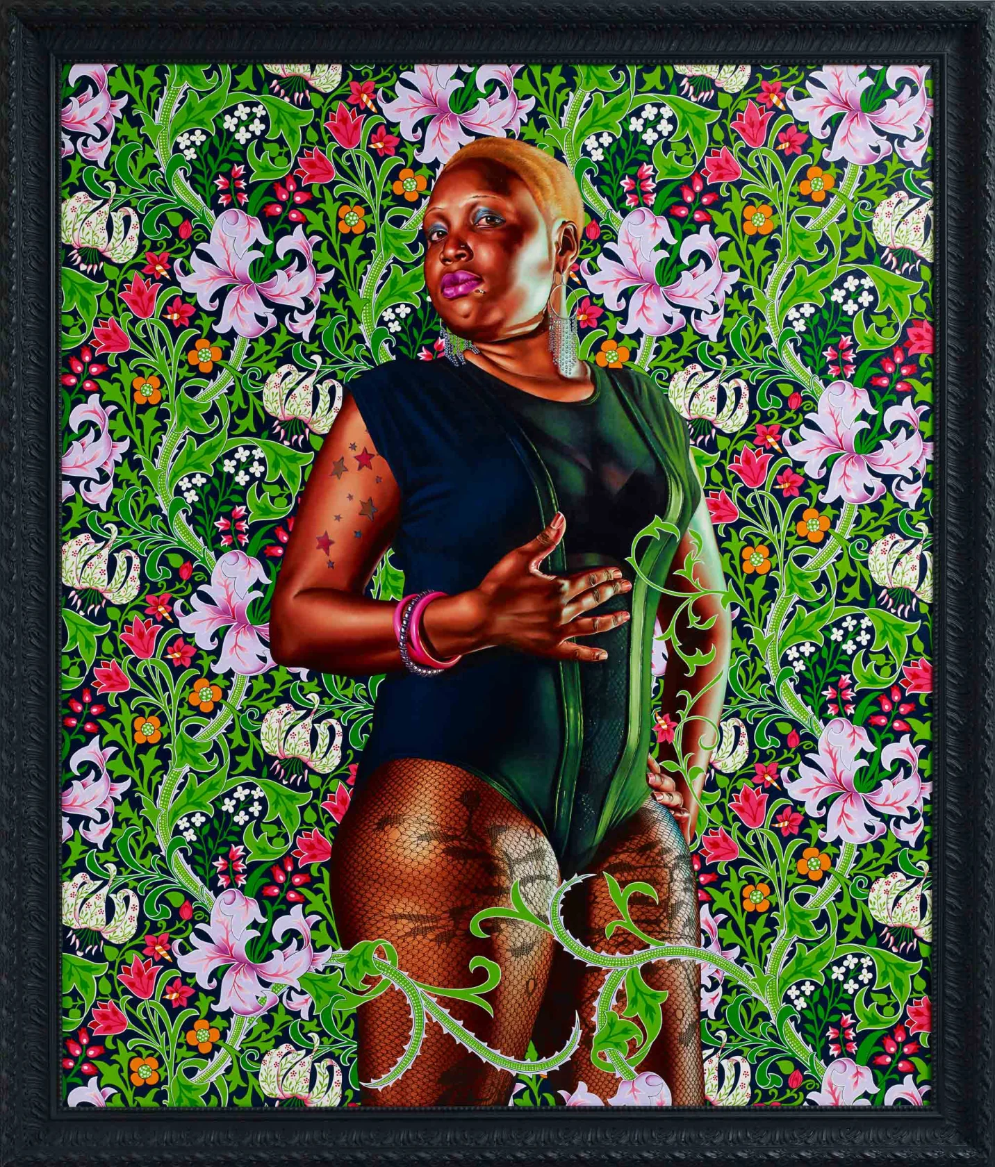 Kehinde Wiley Portrait of Mary Hill, Lady Killigrew, 2013