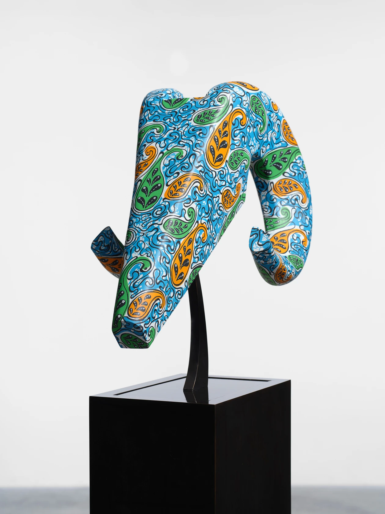 Yinka Shonibare Hybrid Mask (Bozo), 2023