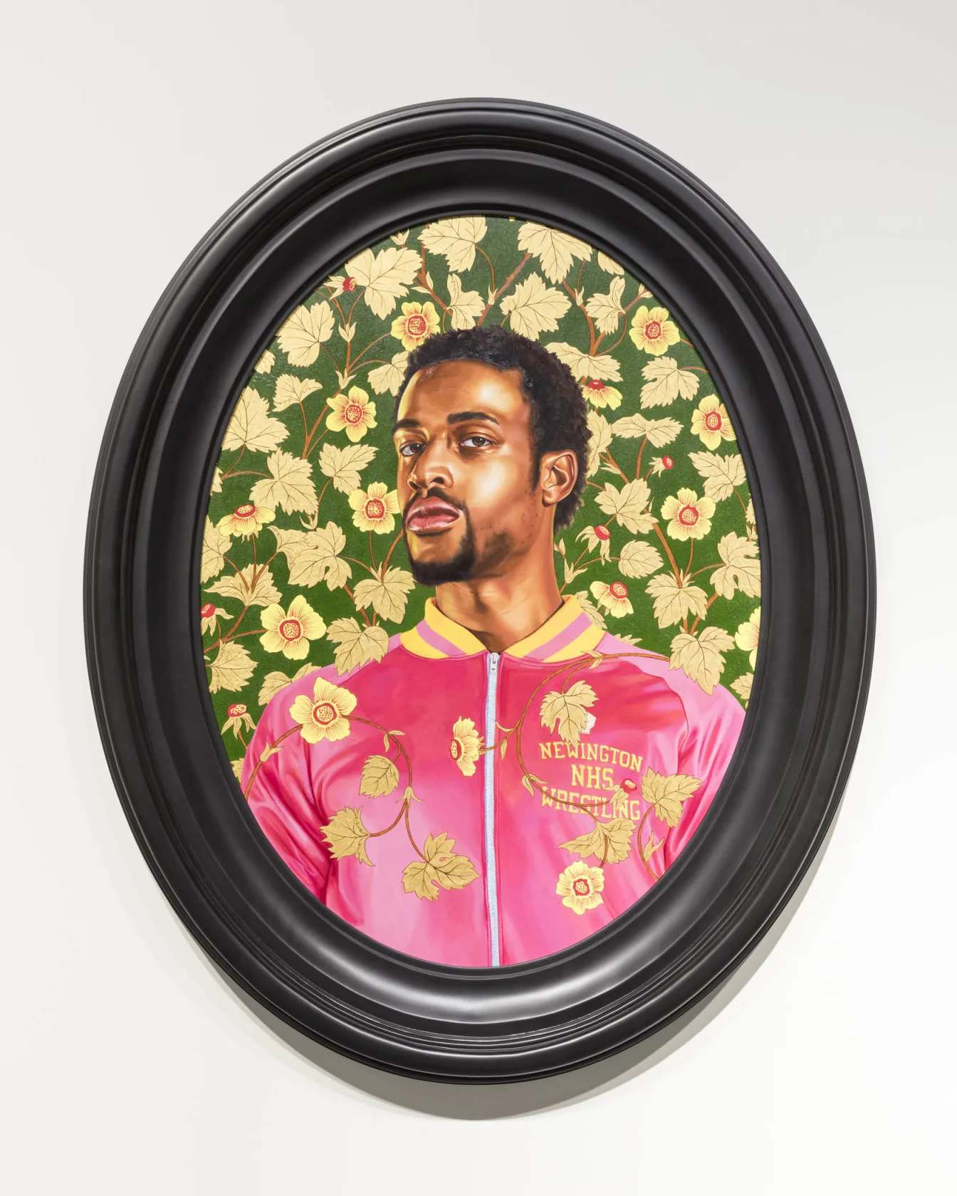 Kehinde Wiley, Portrait of Garrett Gray, 2017