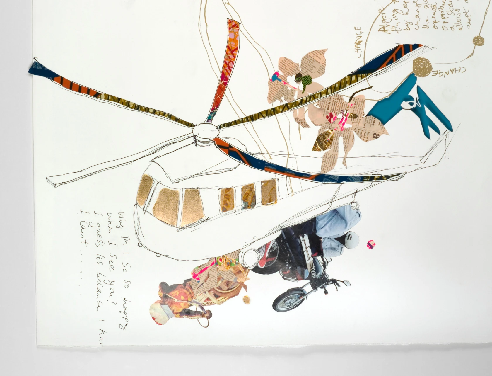 Yinka Shonibare, Climate Shit Drawing 2, 2009