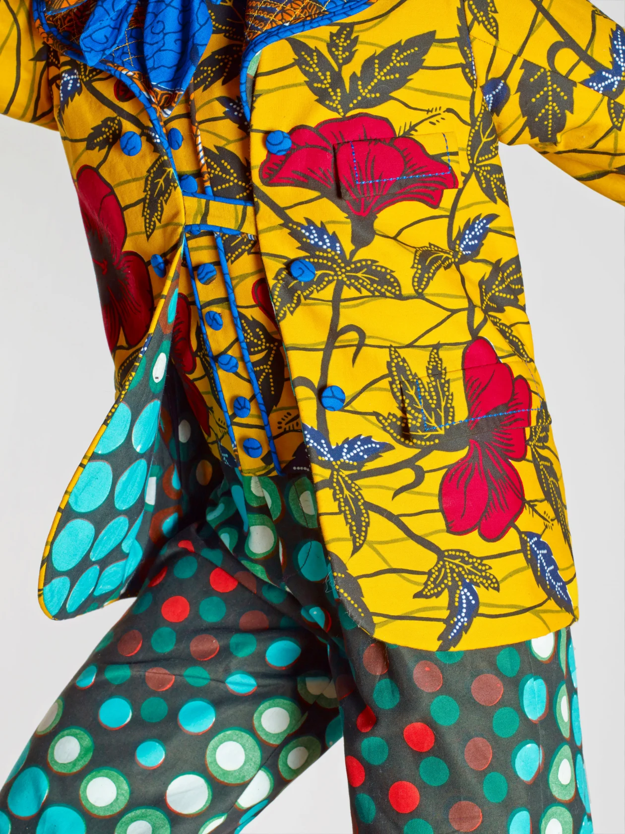 Yinka Shonibare, Flower Power Kids (Dueling), 2014