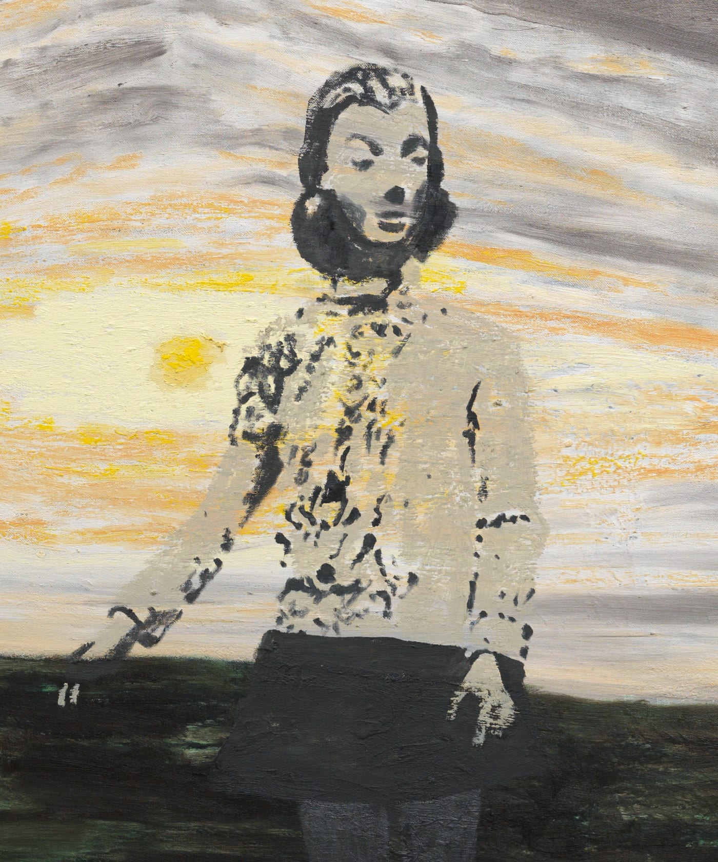 Mamma Andersson, The Horse, The Ghost, The Sun, 2020