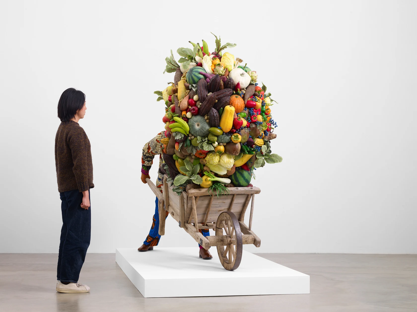 Yinka Shonibare Food Man, 2021