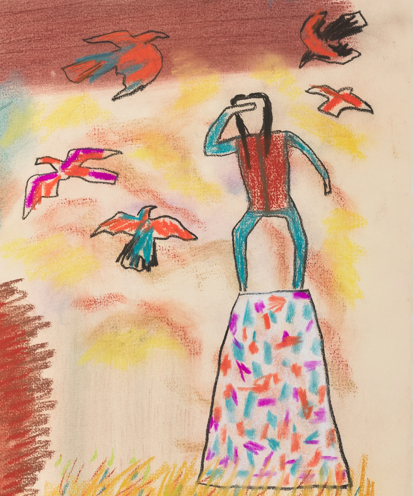 Jaune Quick-to-See Smith Charlo Series #22, 1987