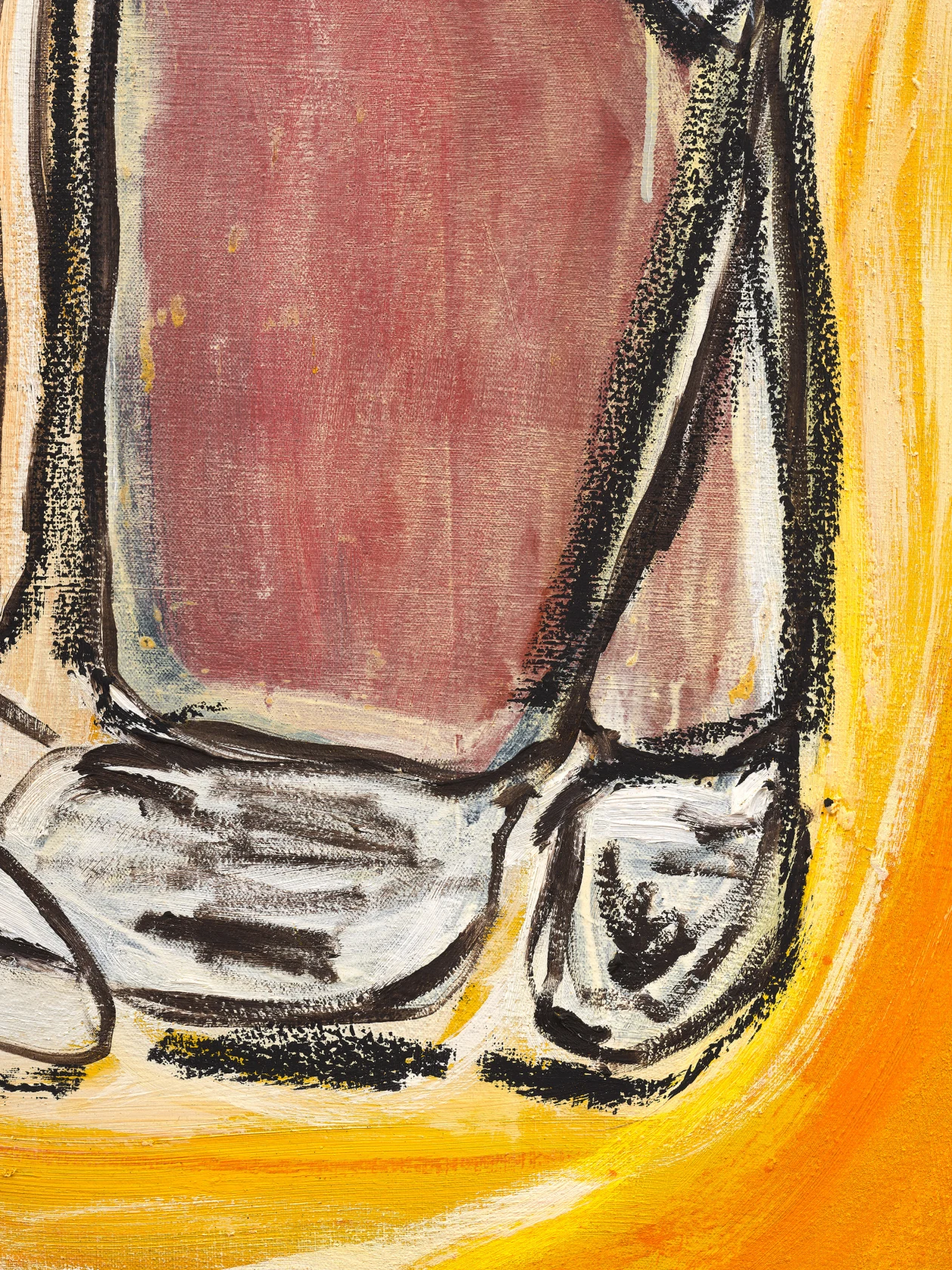 Sola Olulode She walked up to me in the street and embraced me, 2023