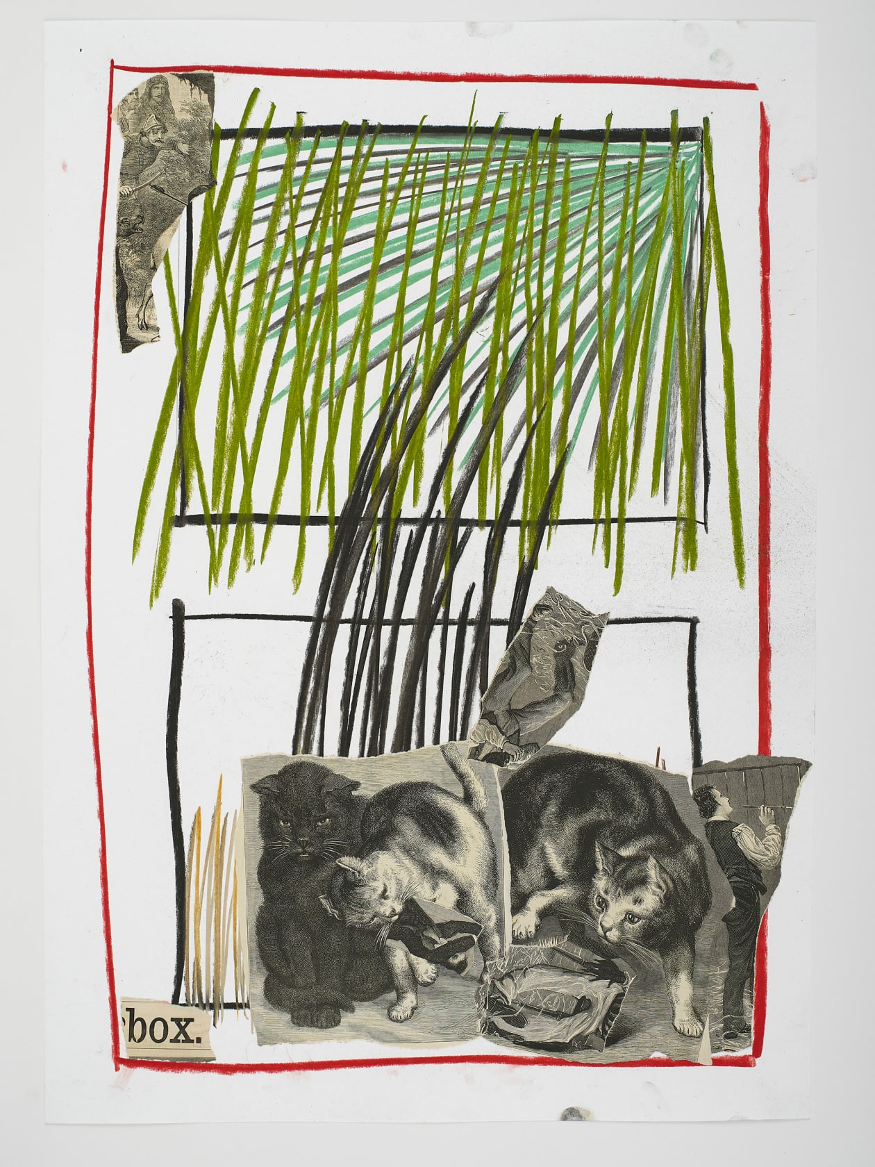 Lubaina Himid Chatterbox, 2018 Courtesy Hollybush Gardens, London