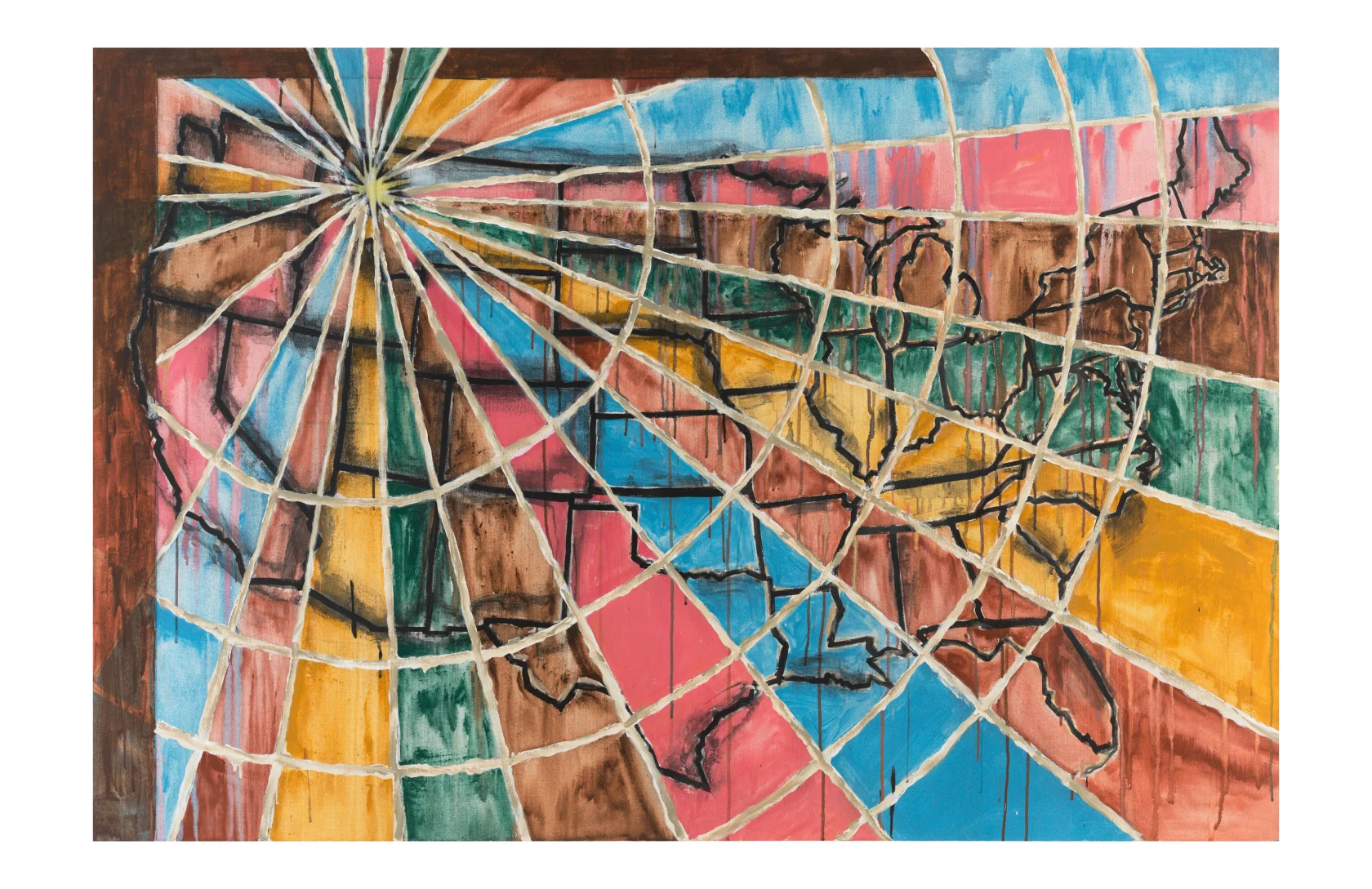 Jaune Quick-to-See Smith Homeland, 2017