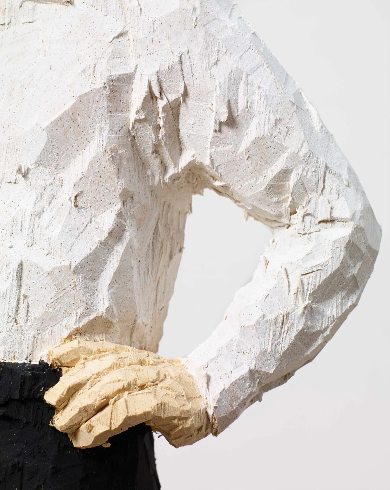 Stephan Balkenhol, Man in Black Trousers, 2017