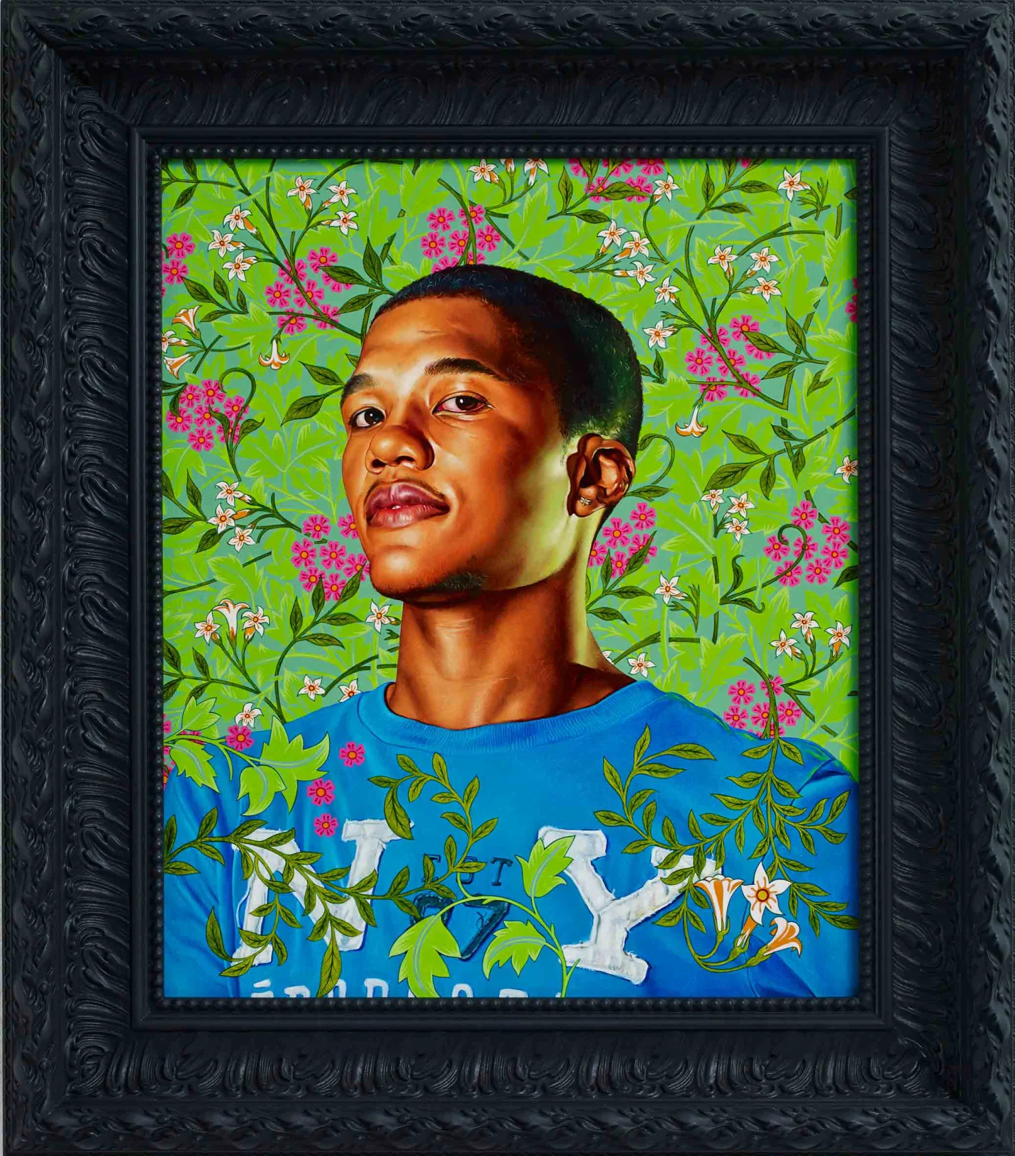 Kehinde Wiley Portrait of Richo Gable, 2013