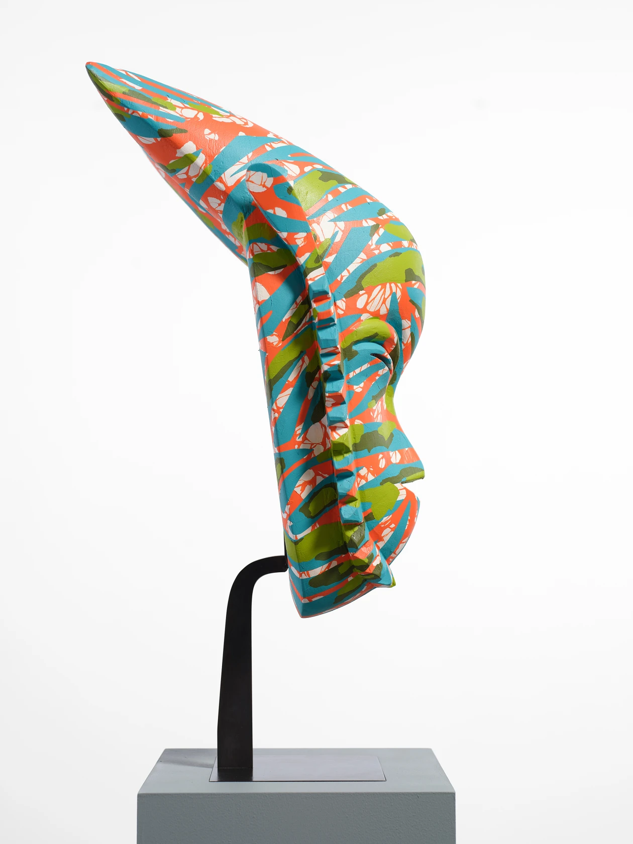 Yinka Shonibare, Hybrid Mask (Guro), 2023