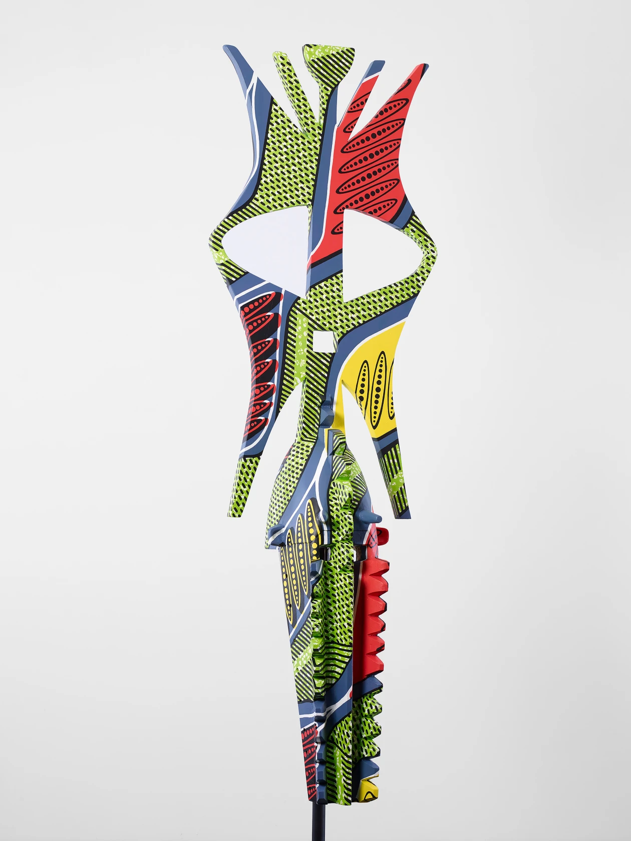 Yinka Shonibare, Hybrid Mask (Nwenka), 2021
