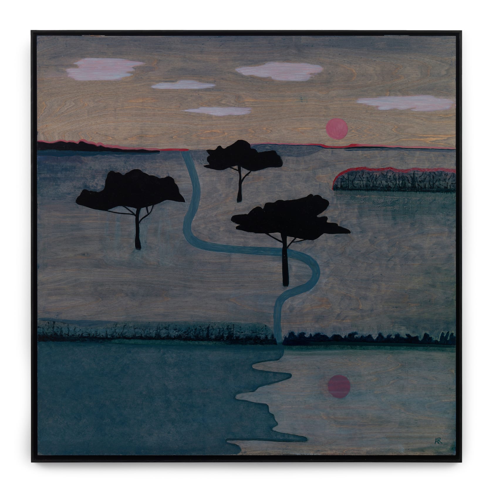 Anne Rothenstein, Red Moon, 2022