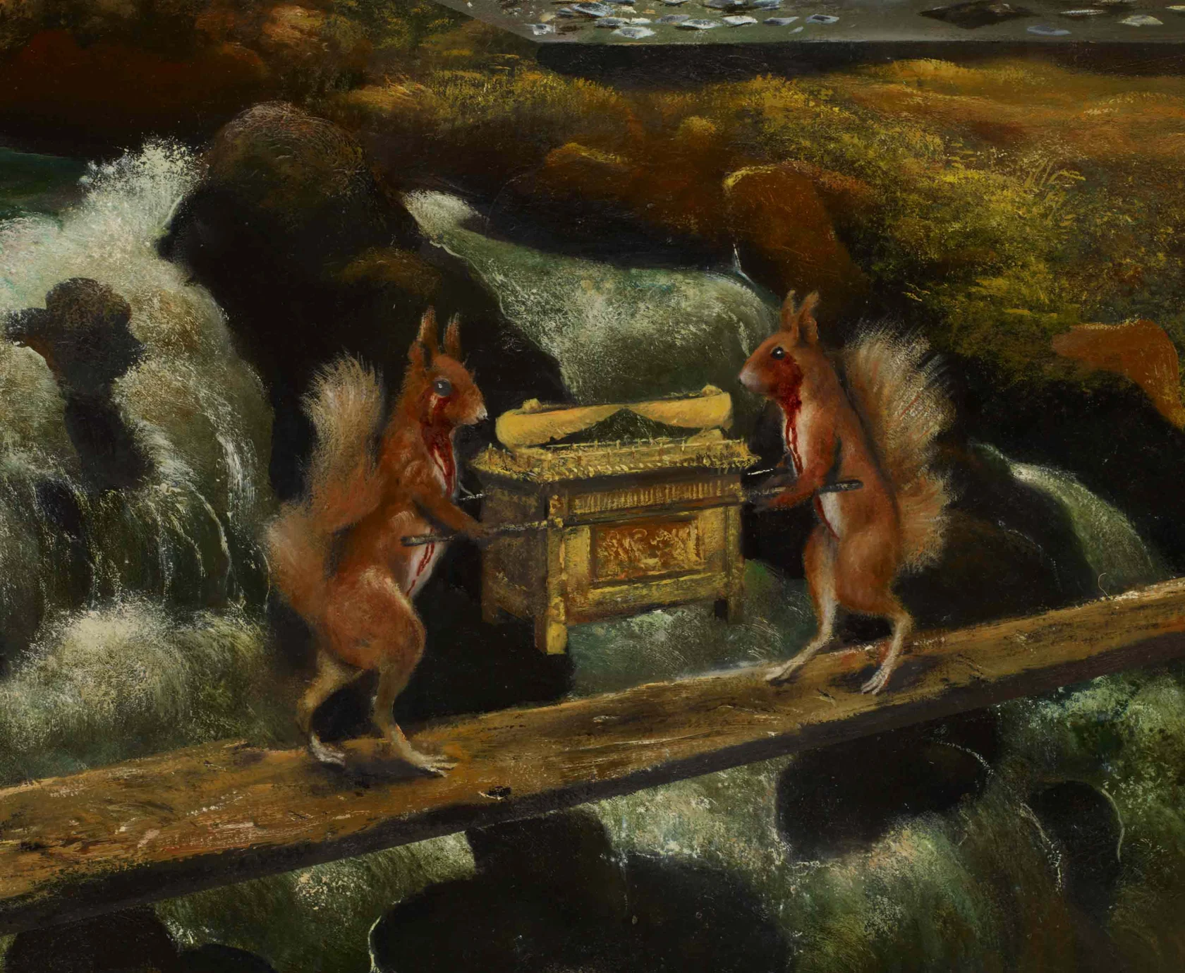 Ged Quinn, A Fable that will Foretell a Parable, 2011