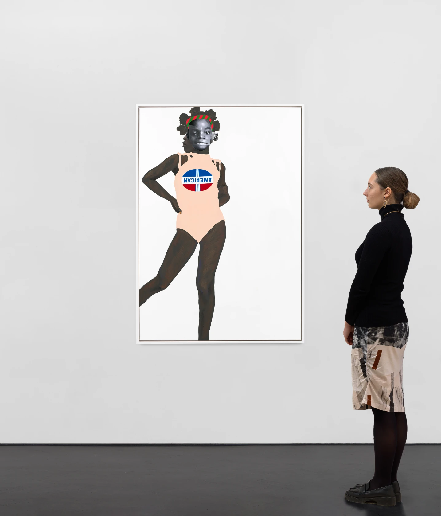 Deborah Roberts, Subject: America #3, 2021
