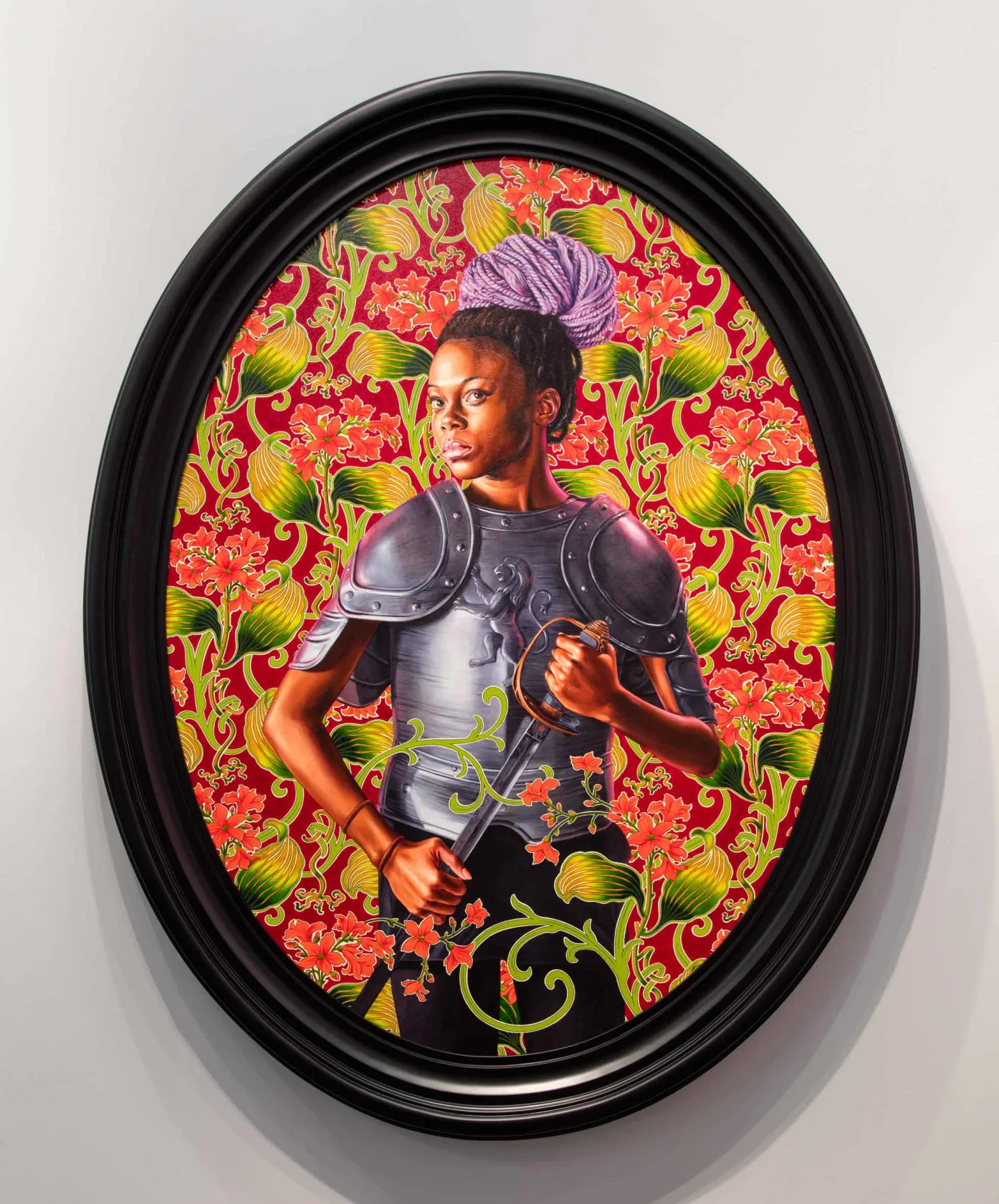 Kehinde Wiley, Portrait of Destinee Ross, 2019