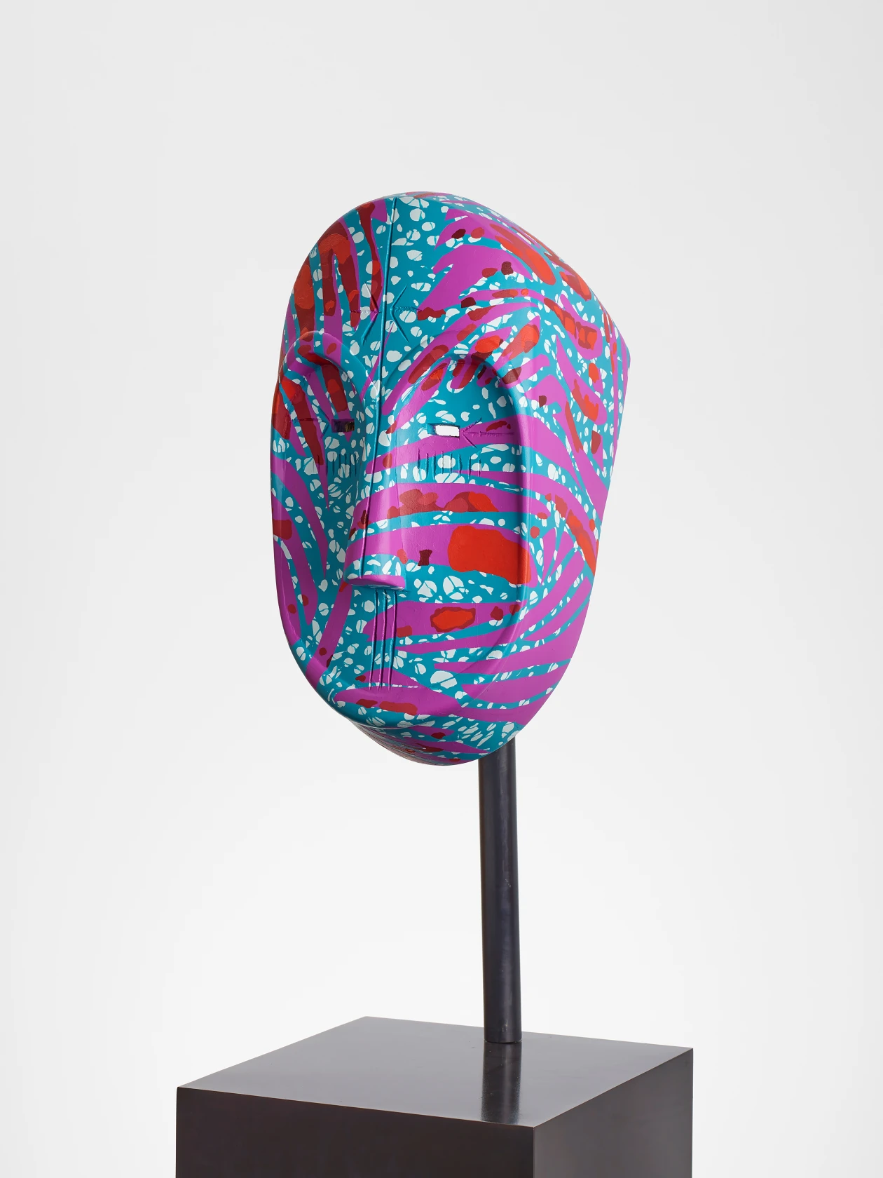 Yinka Shonibare, Hybrid Mask (Fang), 2020 - 2021