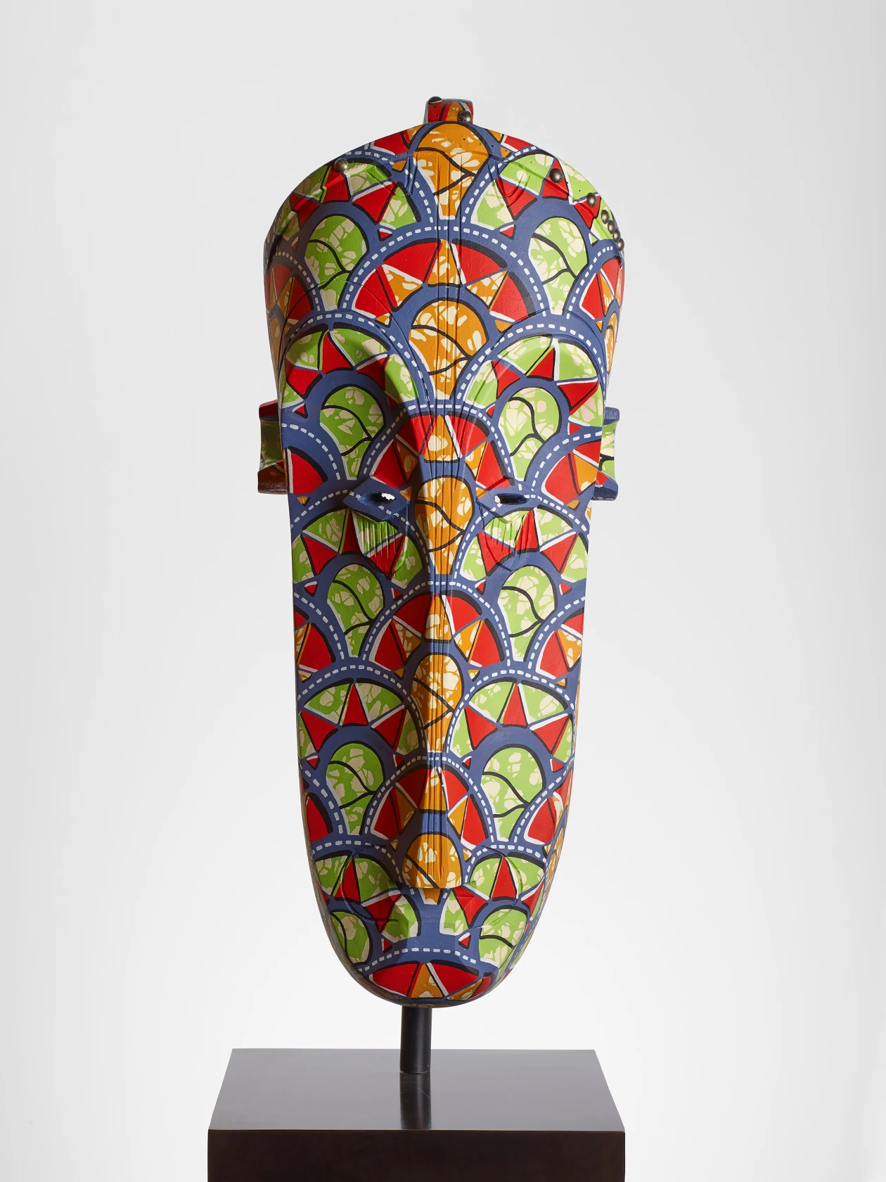 Yinka Shonibare, Hybrid Mask (Fang Ngil), 2020 - 2021