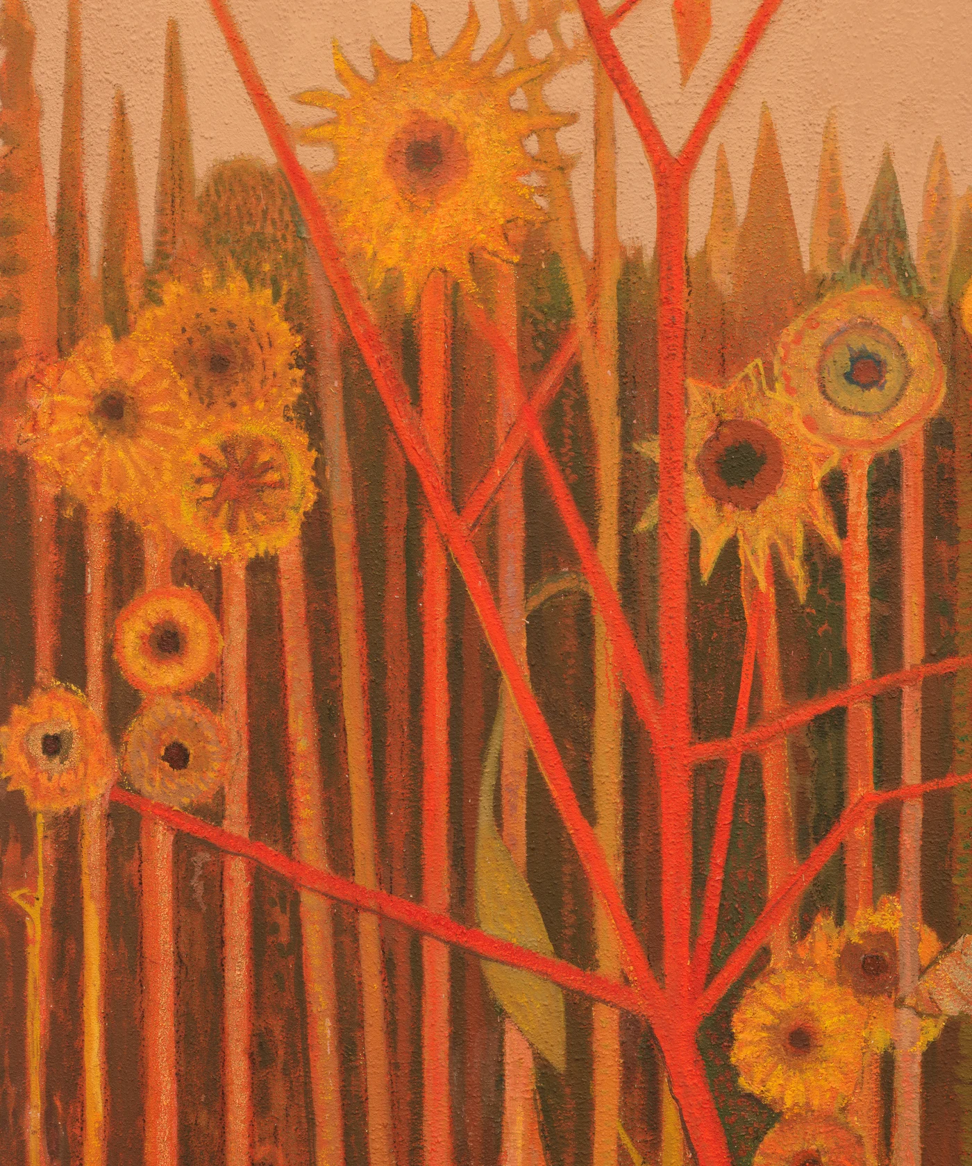 Sky Glabush cold air, warm light, 2024