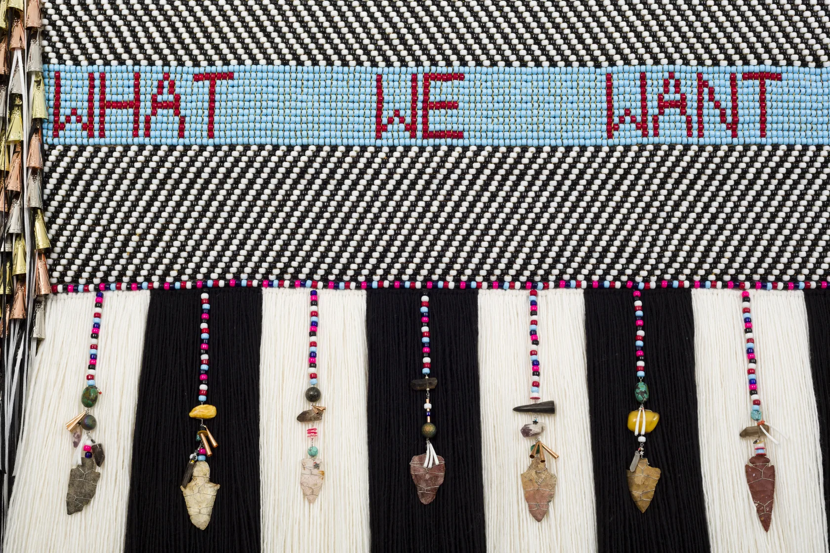 Jeffrey Gibson WHAT WE WANT WHAT WE NEED, 2014