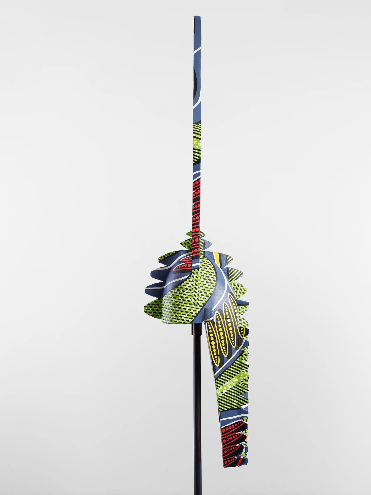 Yinka Shonibare, Hybrid Mask (Nwenka), 2021