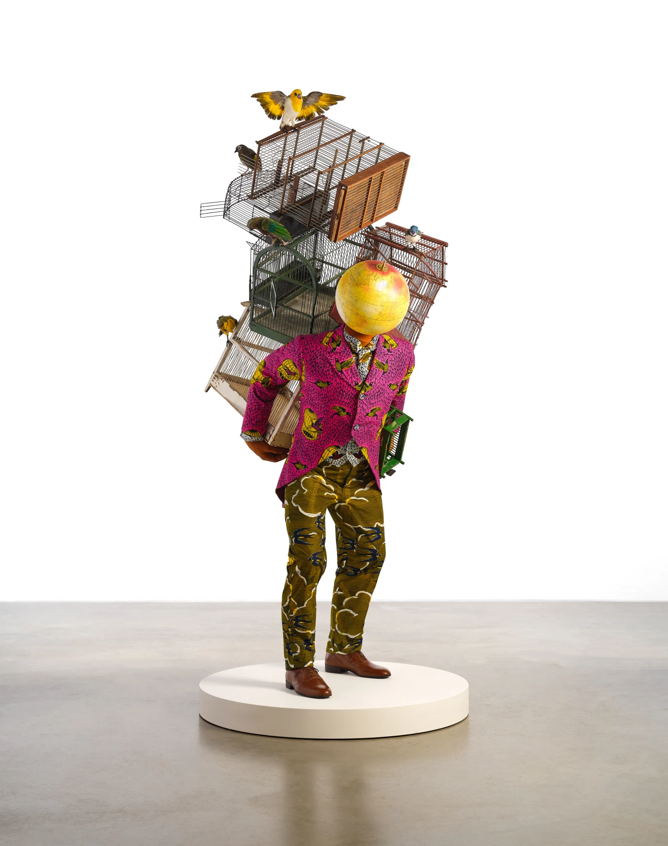 Yinka Shonibare Birdcage Man, 2023