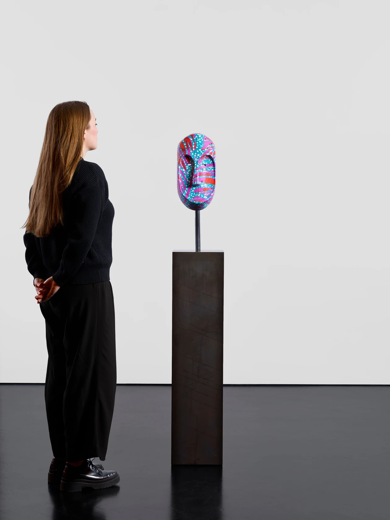 Yinka Shonibare, Hybrid Mask (Fang), 2020 - 2021