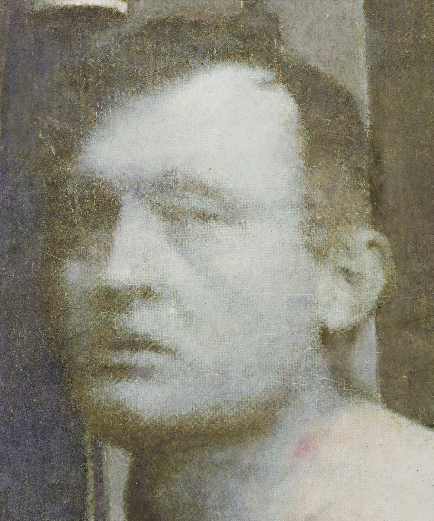 Juan Araujo, Self portrait of Edvard Munch ‘a la Marat’, 2021-2022