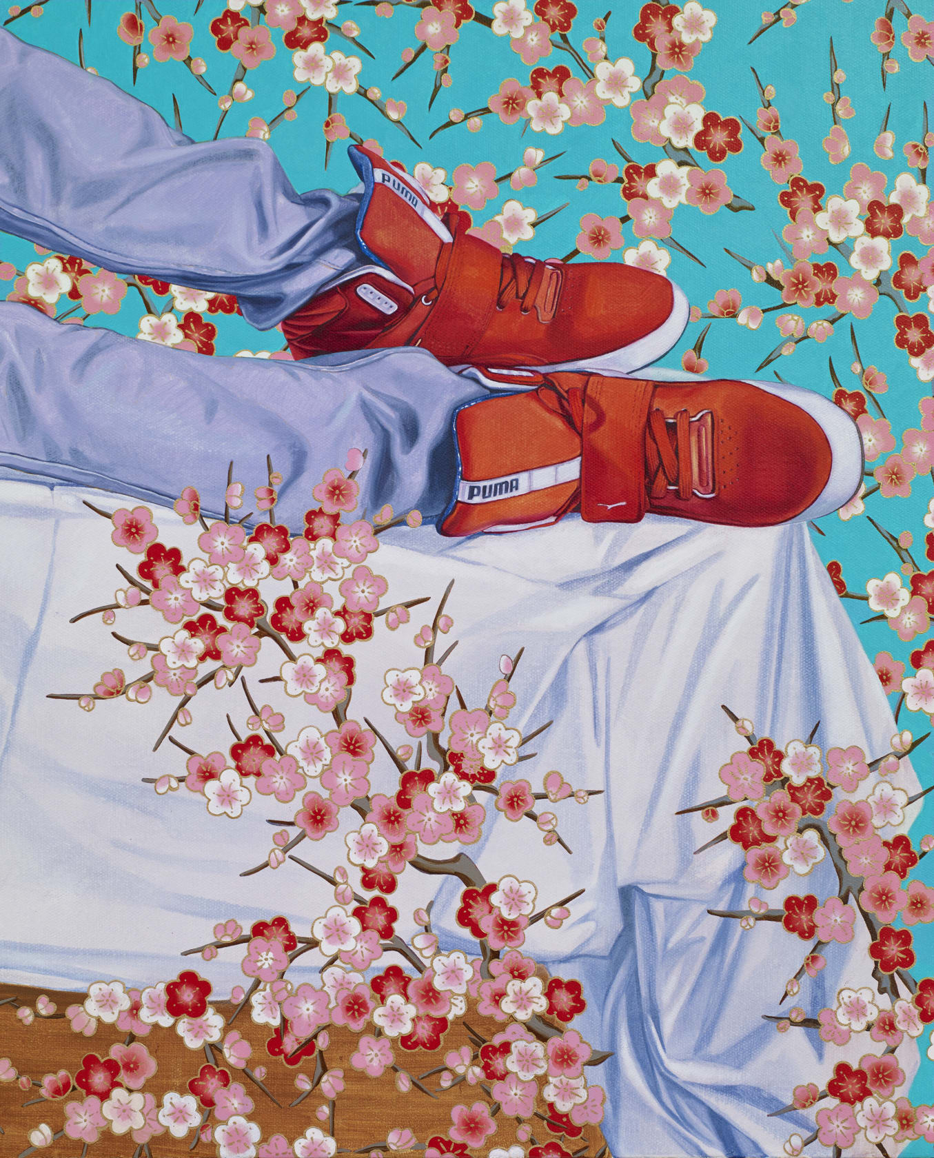 Kehinde Wiley Death of Chatterton, 2014
