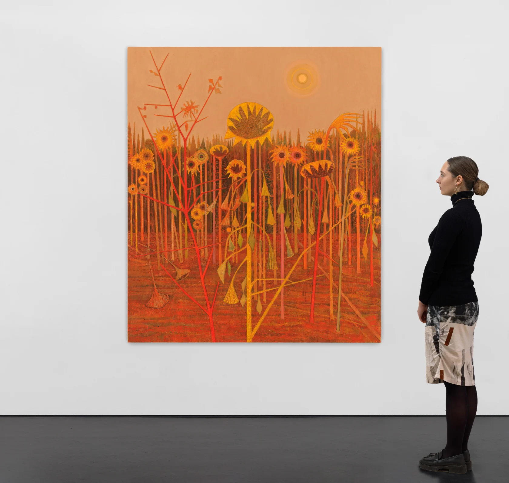 Sky Glabush cold air, warm light, 2024