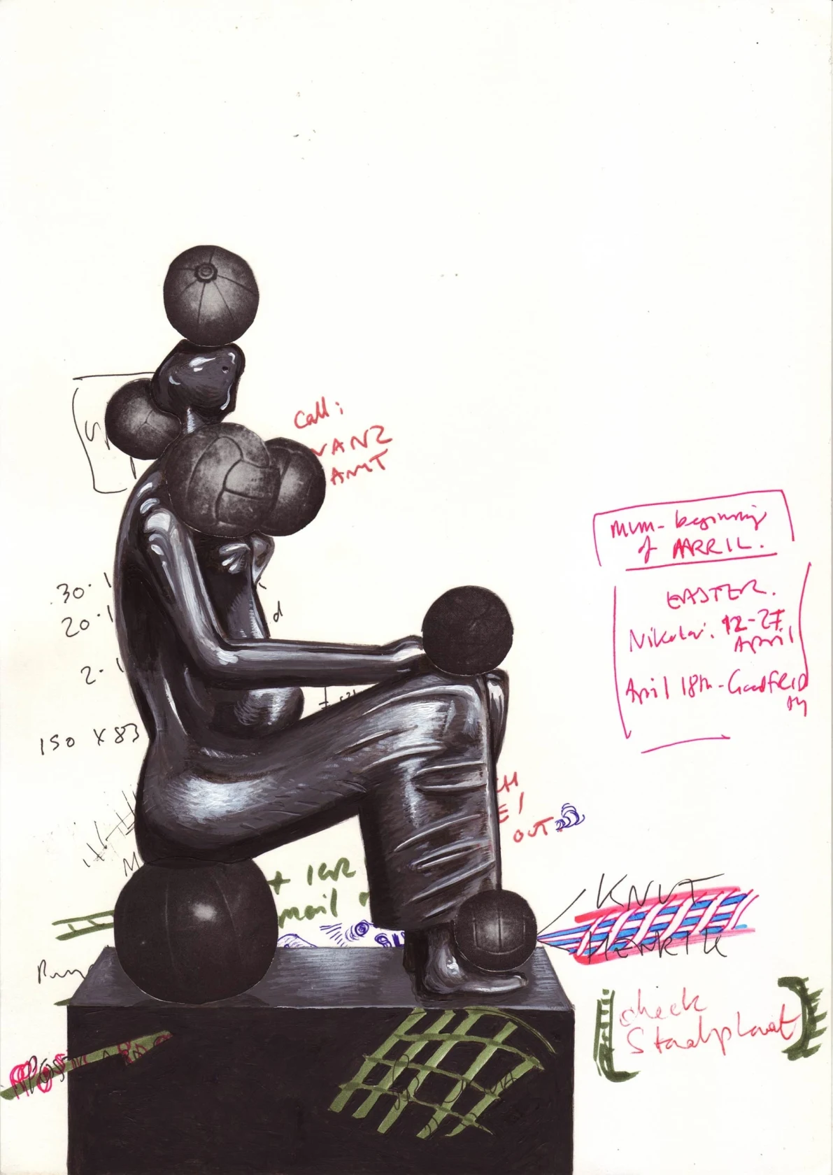 Paul McDevitt, Notes to Self: 5 March 2014, 2014