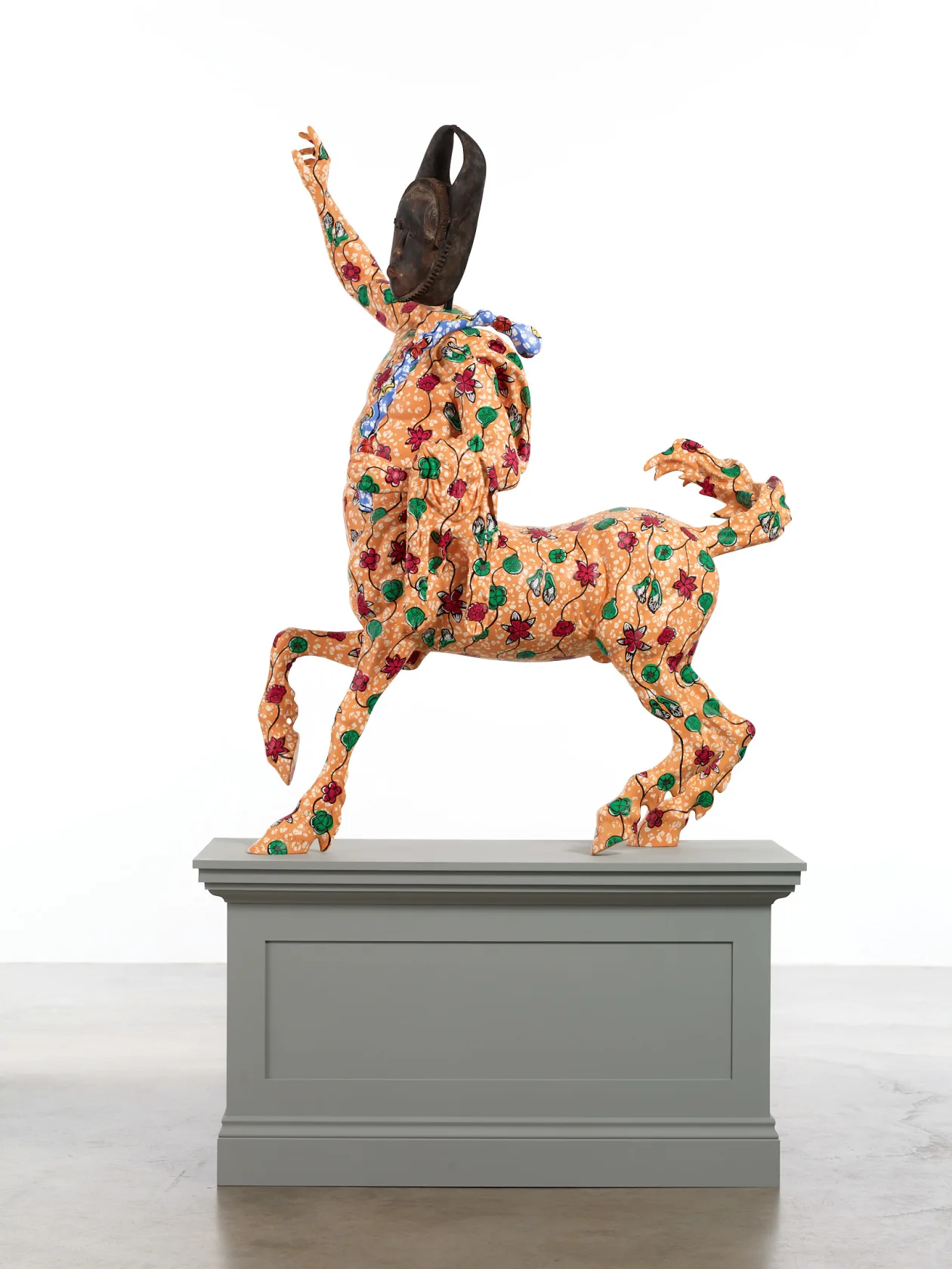 Yinka Shonibare, Hybrid Sculpture (Centaur), 2021