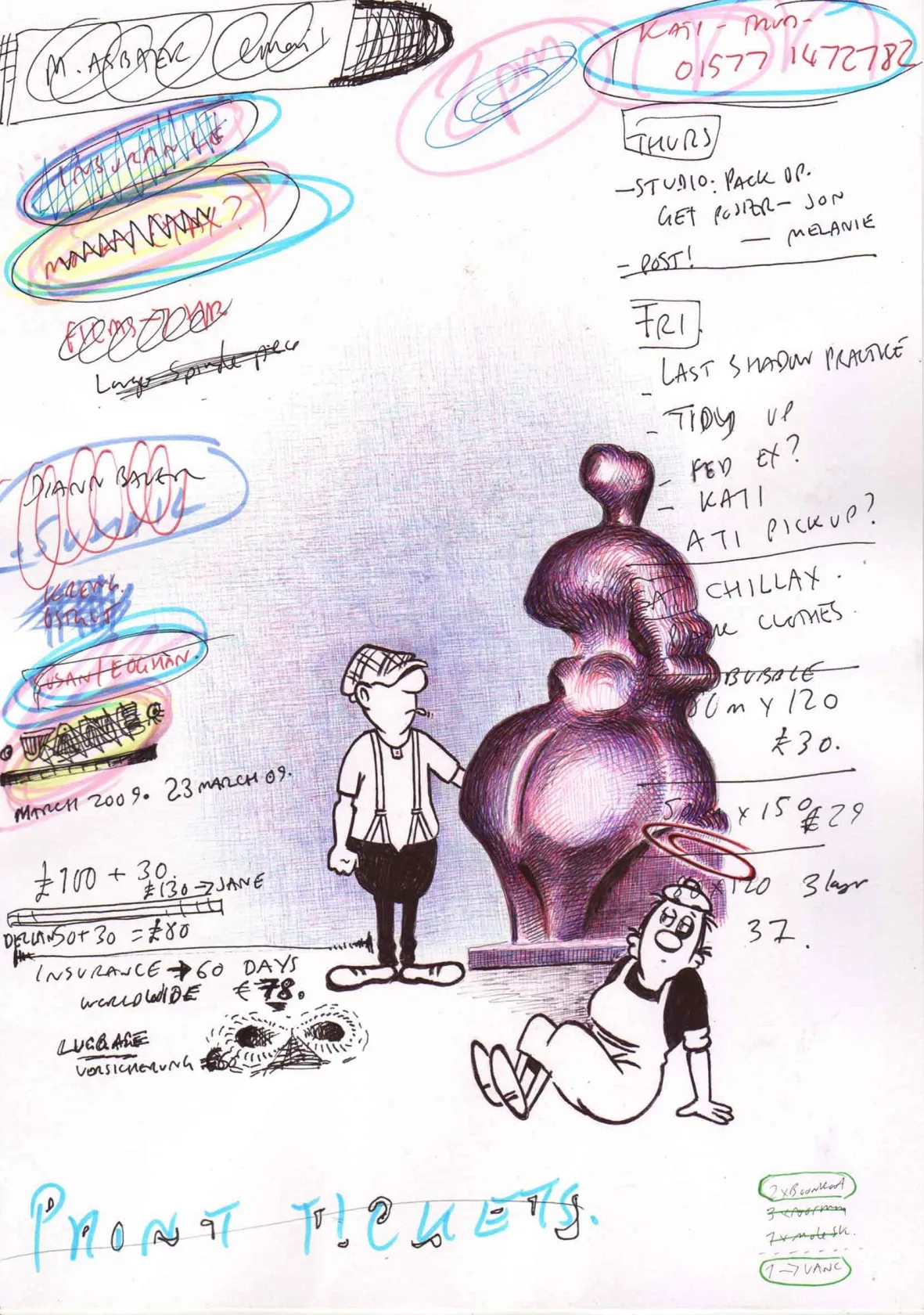Paul McDevitt, Notes to Self: 25 February 2010 (ii), 2010