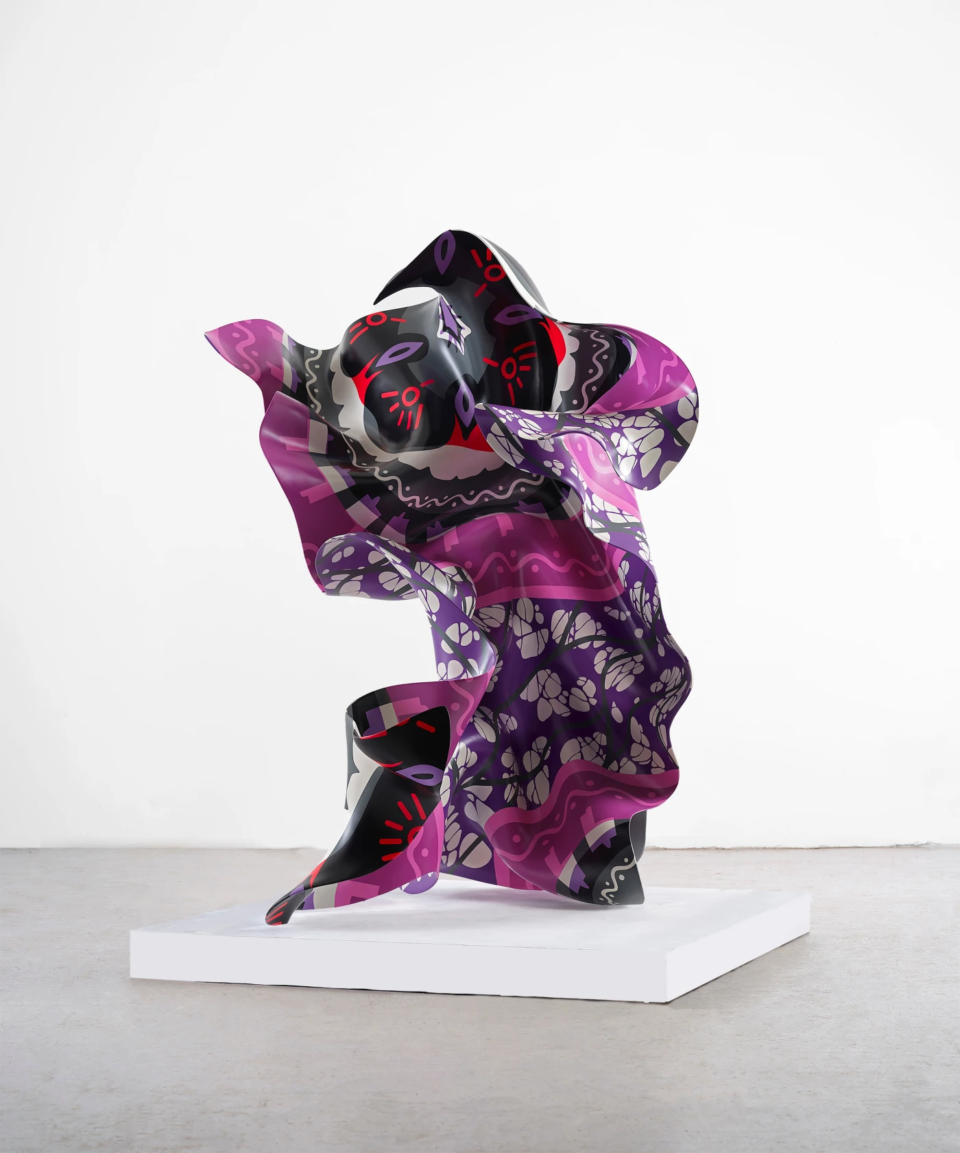 Yinka Shonibare, Wind Sculpture in Bronze (SG) I, 2023