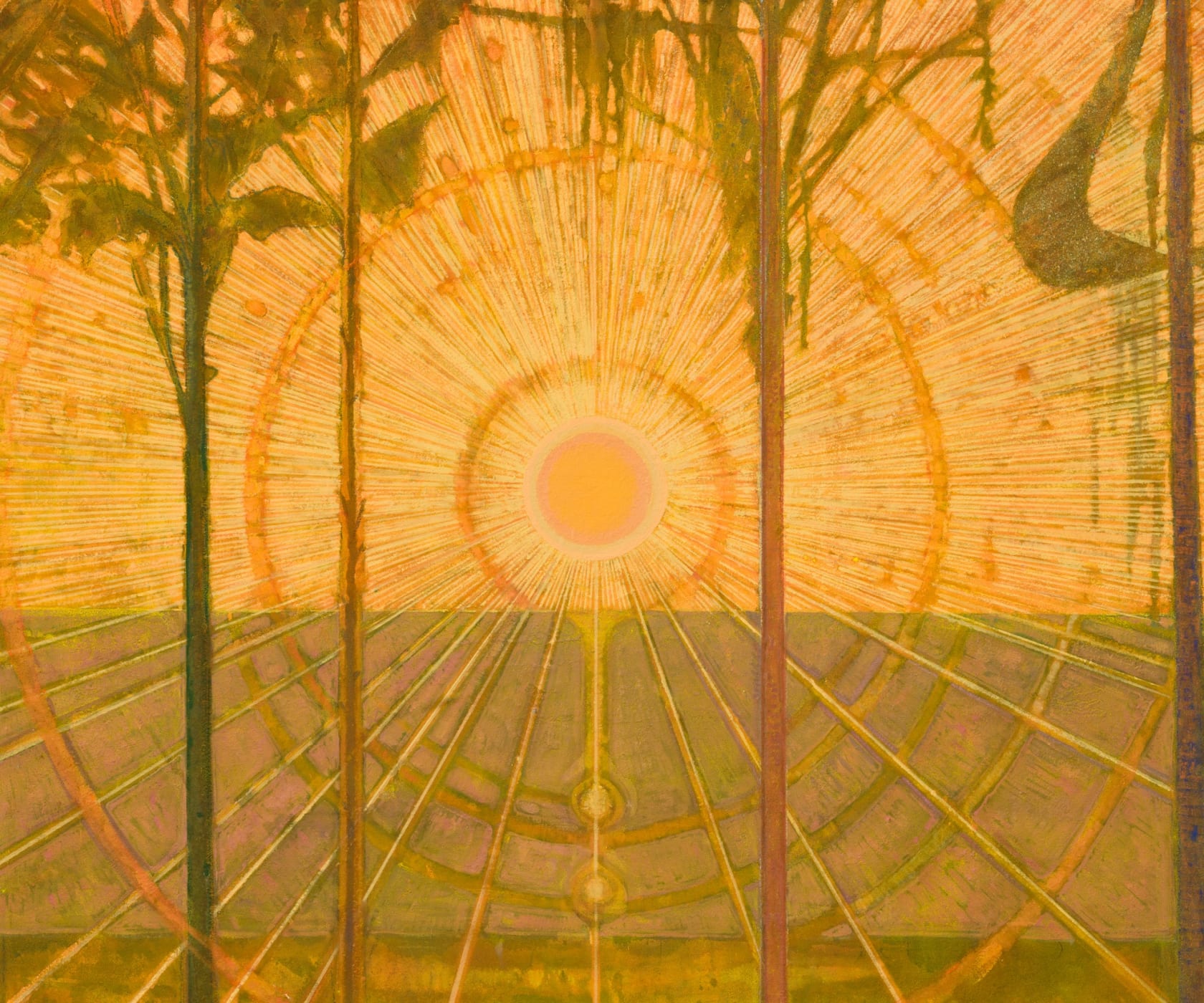 Sky Glabush Sun/Gate, 2021