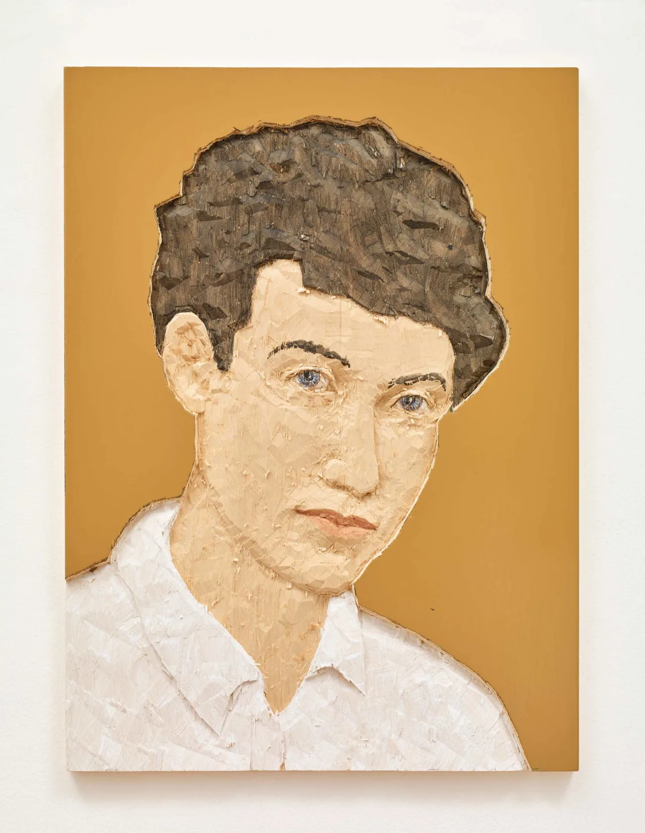 Stephan Balkenhol, Relief Man, 2015