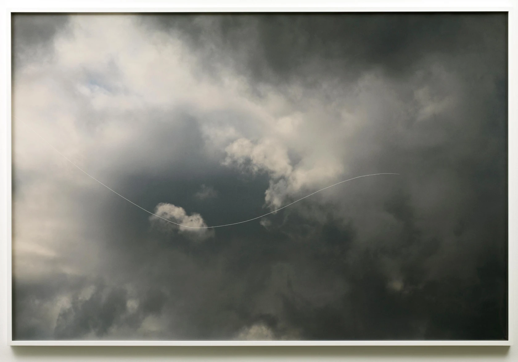 Jim Hodges, Scratched Sky/Horizontal III, 2012
