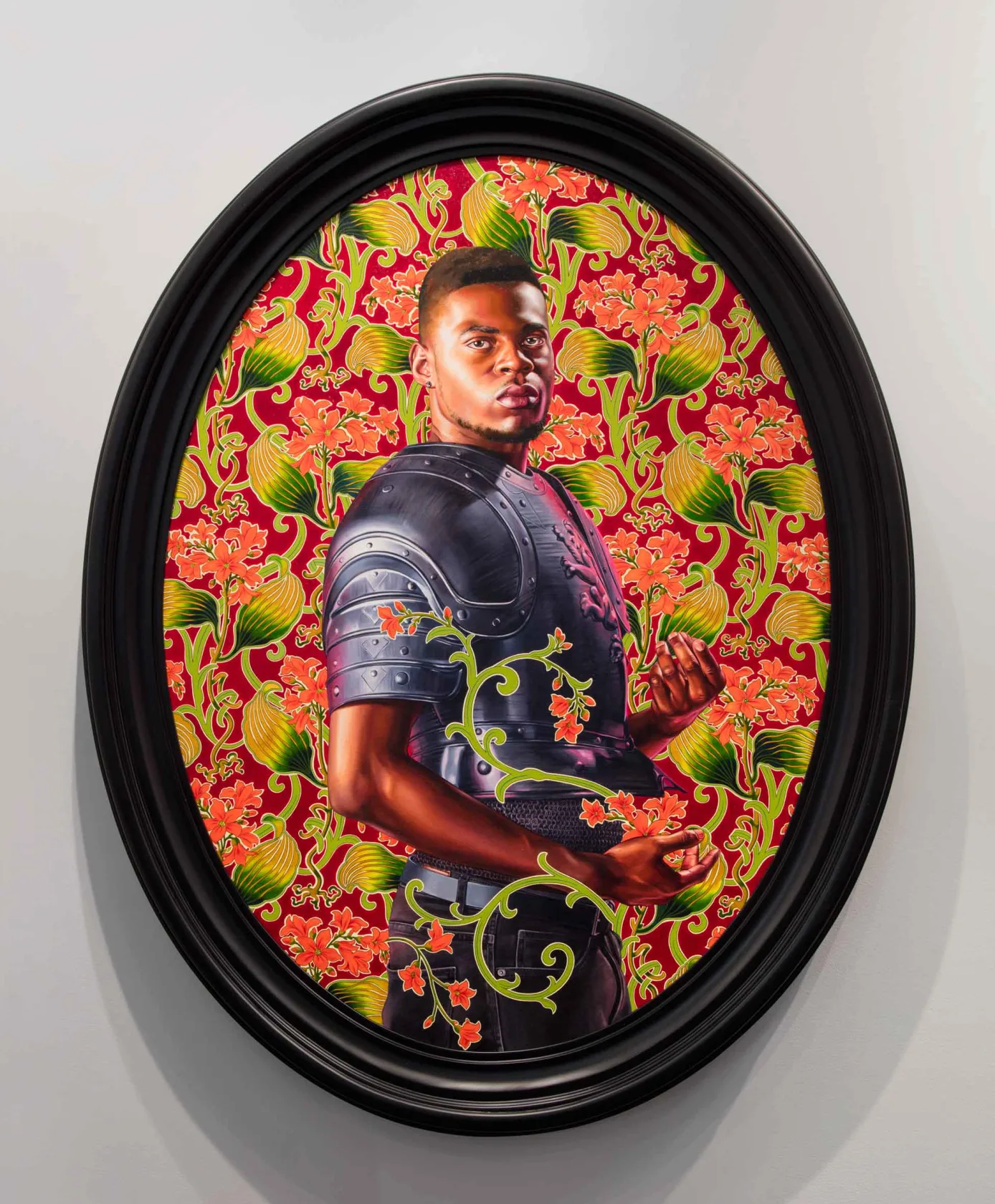 Kehinde Wiley, Portrait of Oluranti Olaose, 2019