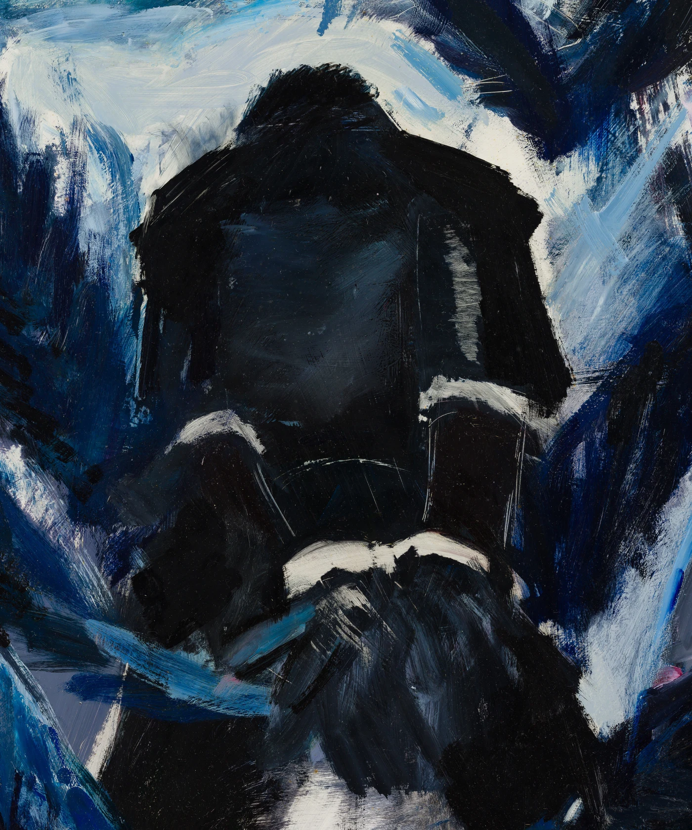 Denzil Forrester Deado 2, 1982 Oil on board, 200 x 124cm (78 3/4 x 48 7/8in)