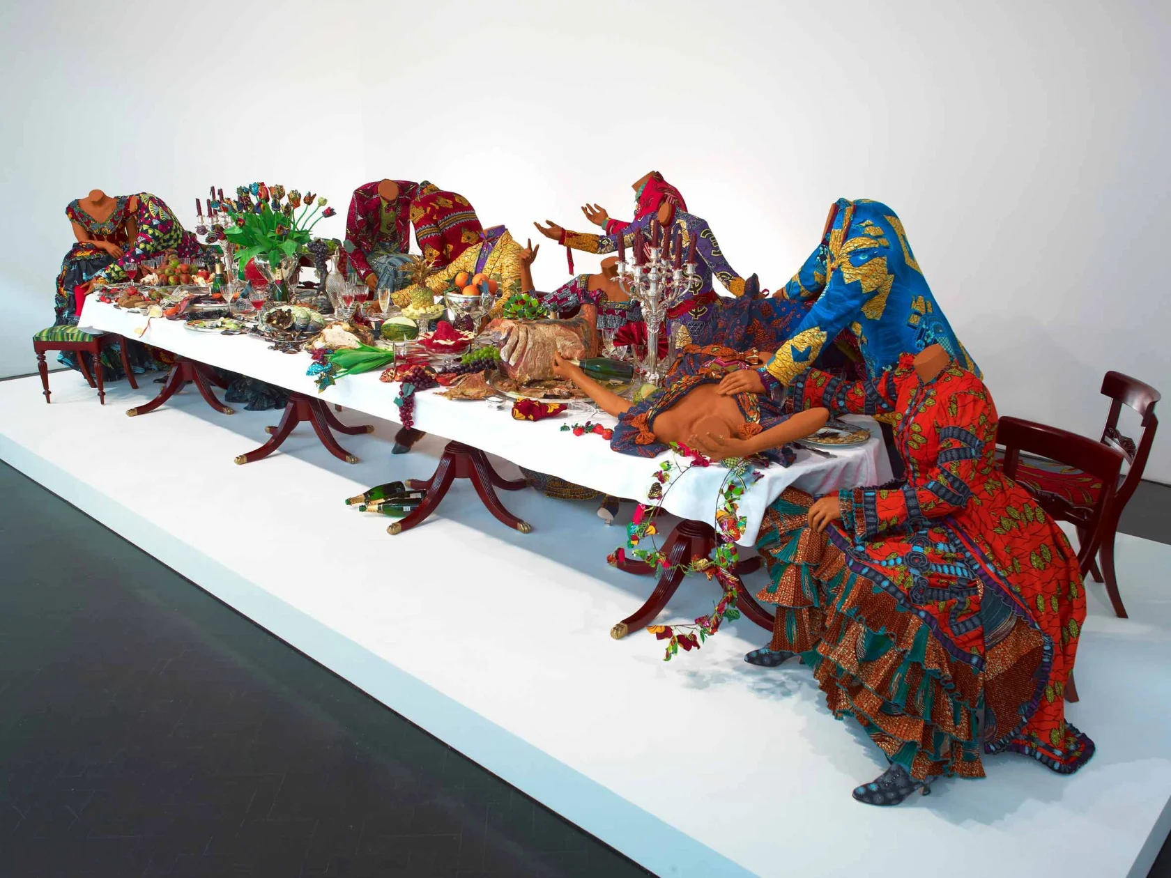 Yinka Shonibare, Last Supper (after Leonardo), 2013