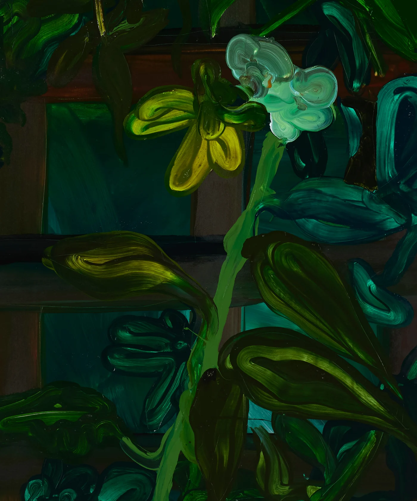 Clare Woods, Natural Deception, 2023