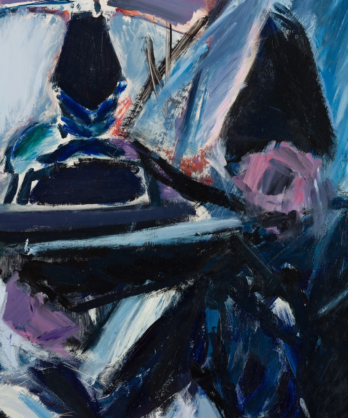 Denzil Forrester Deado 2, 1982 Oil on board, 200 x 124cm (78 3/4 x 48 7/8in)