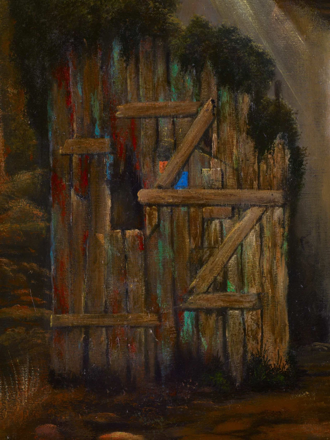 Ged Quinn, The Fog-Walker in the Wood, 2011