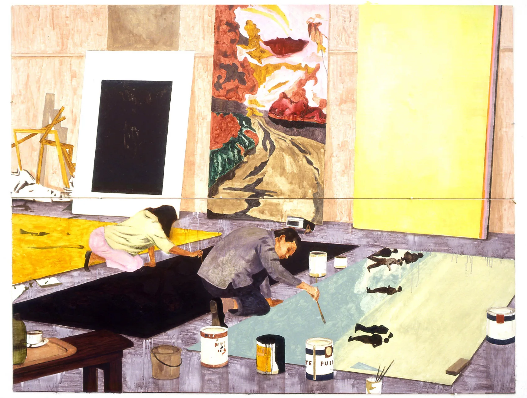 Mamma Andersson, We Work so Closely Without Even Knowing It, 2005
