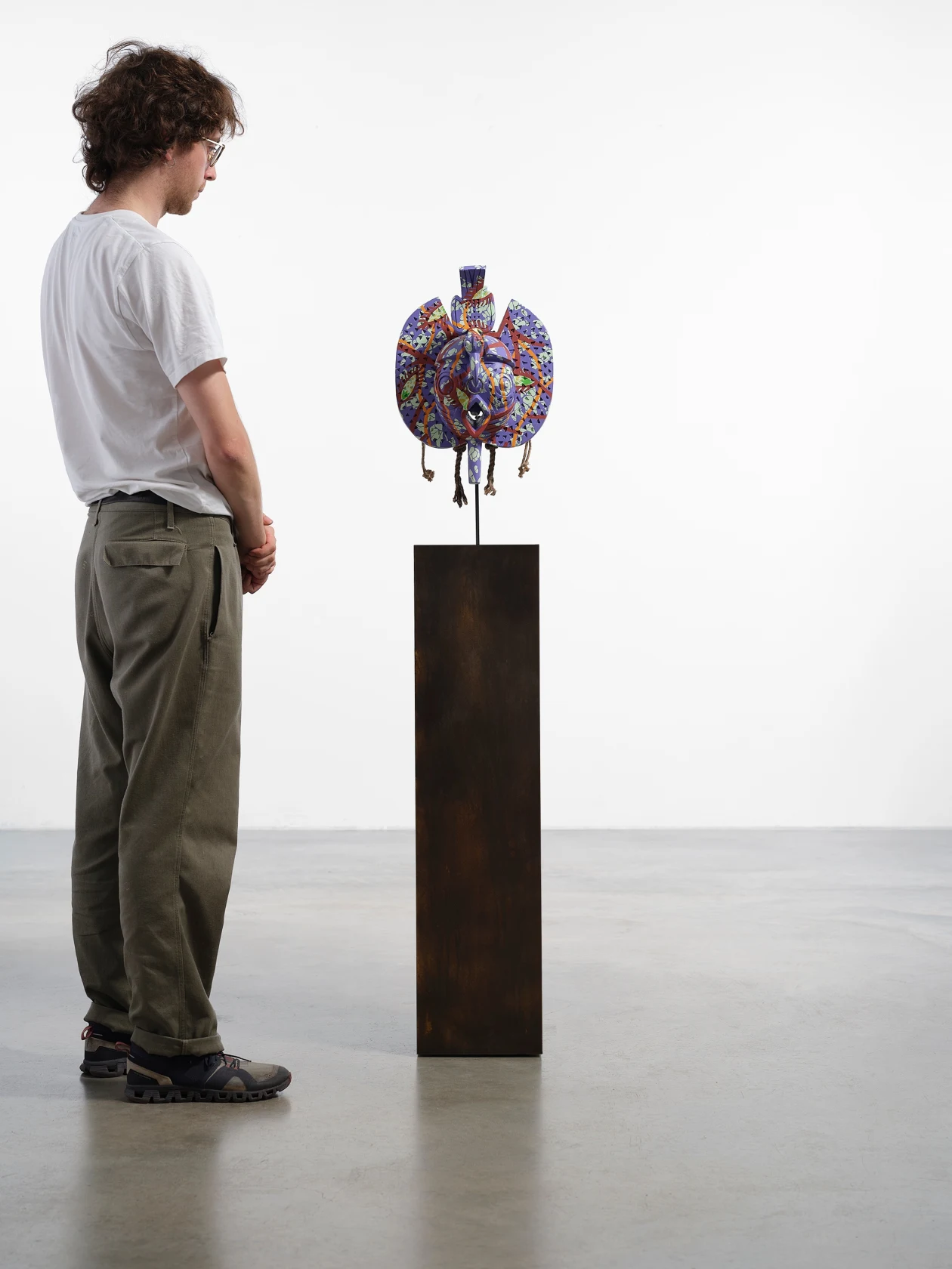 Yinka Shonibare Hybrid Mask (Gurunsi), 2023