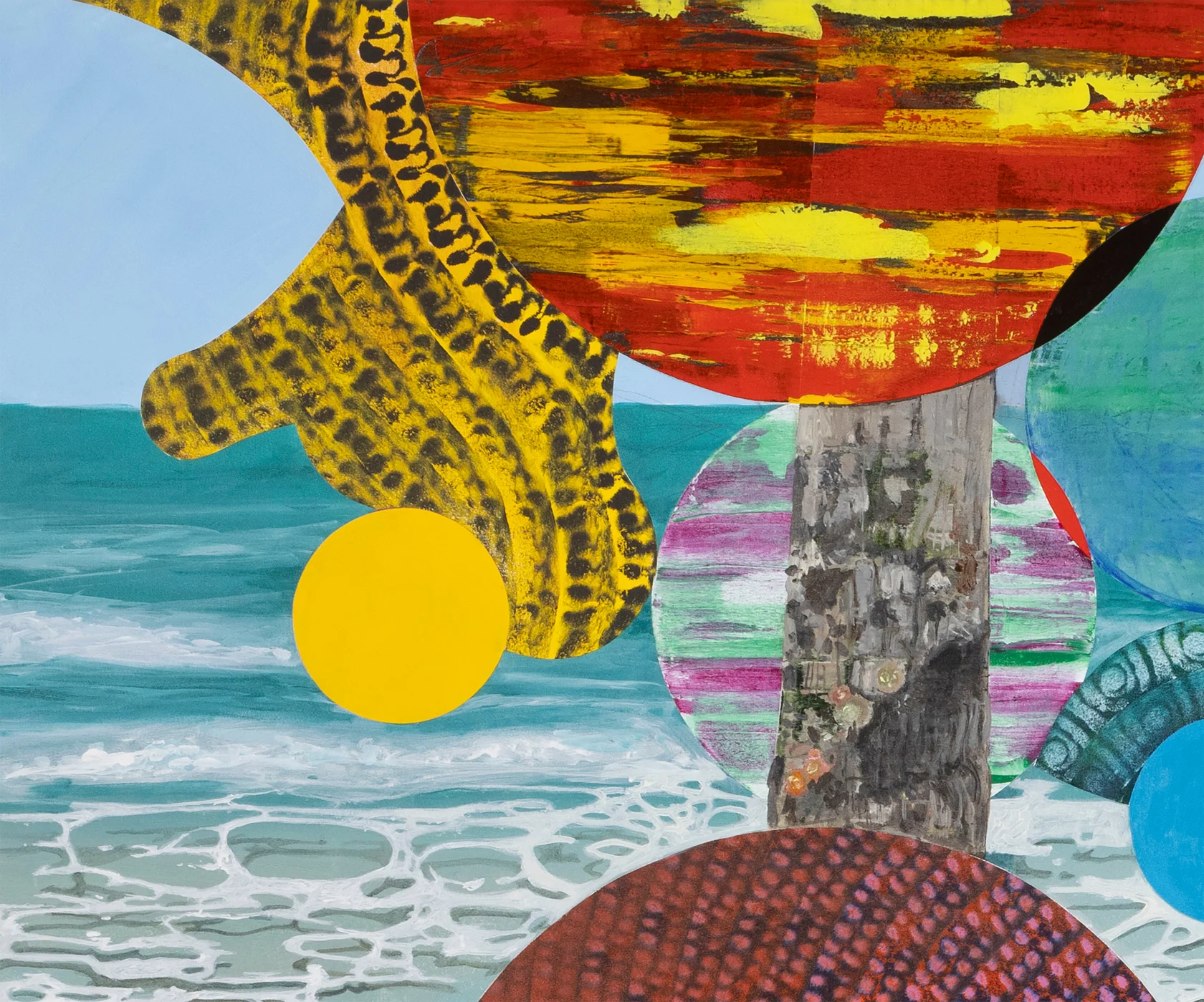Luiz Zerbini Sea Bubbles, 2023