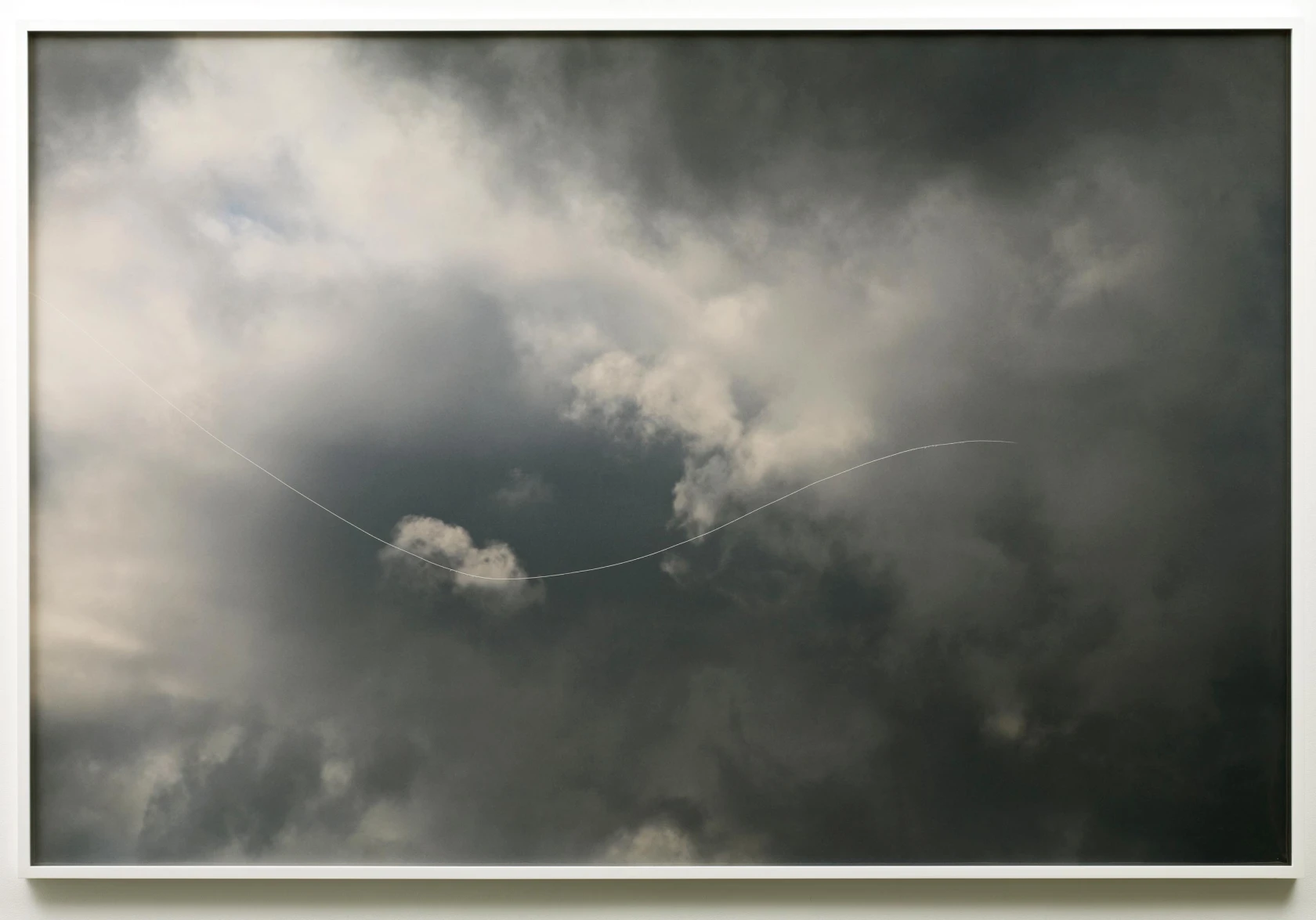 Jim Hodges, Scratched Sky/Horizontal III, 2012